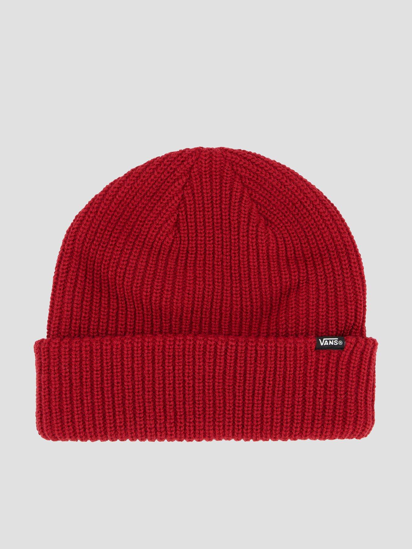 Vans Unisex Core Basic Cuff Beanie - Red
