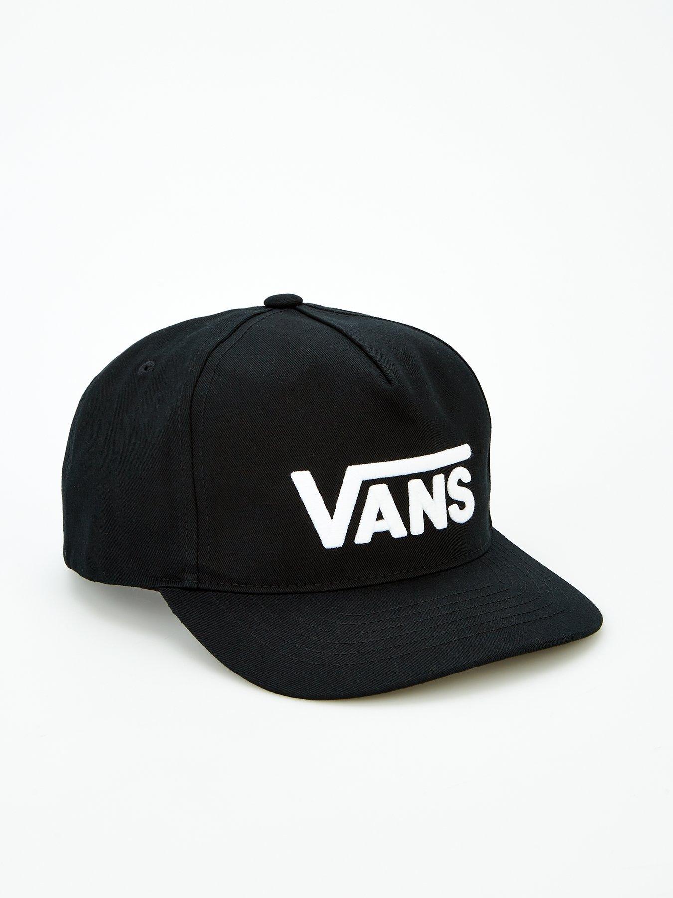 Vans Unisex Drop V Logo Snapback - Black