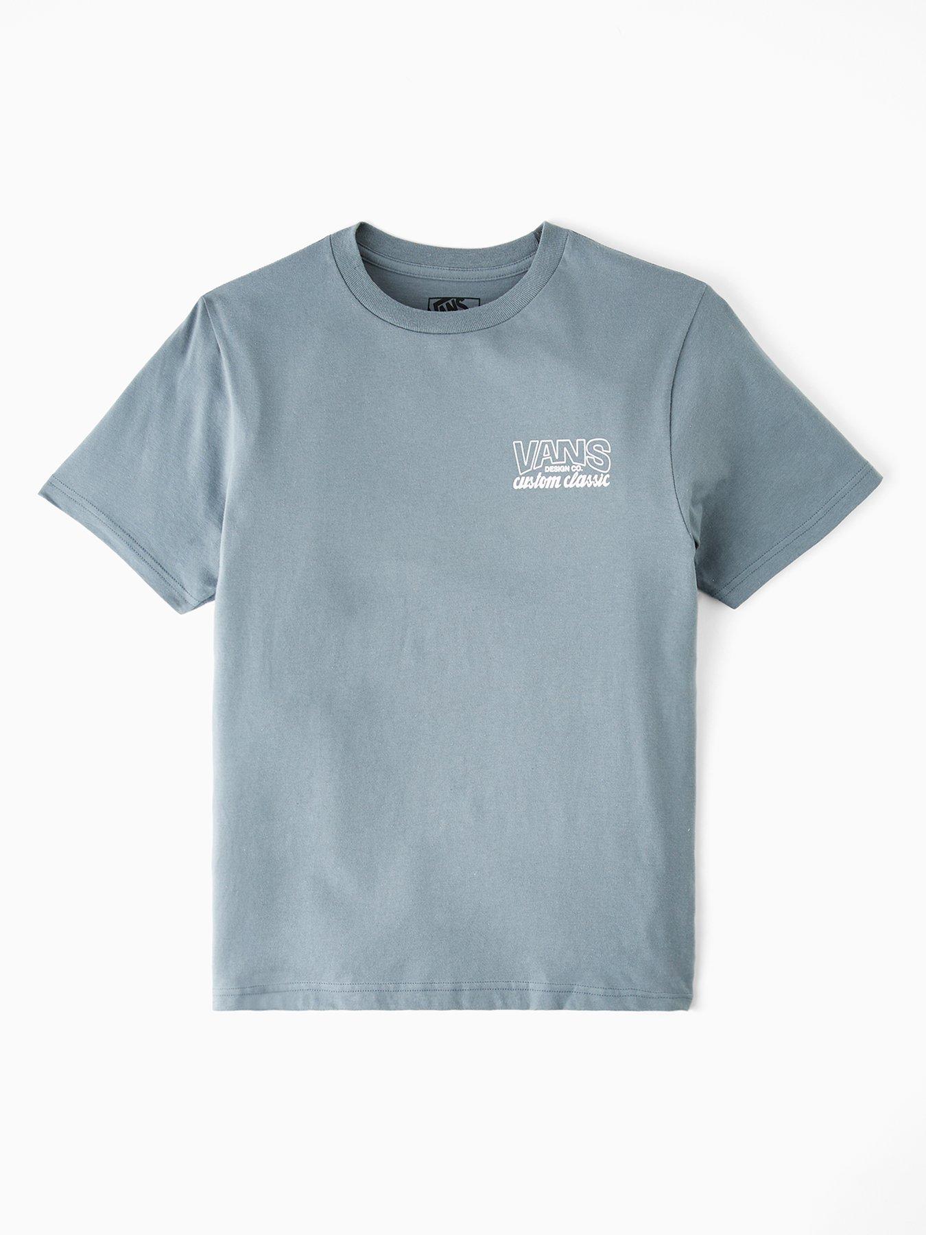 Vans: Boys Shop Front Short Sleeve T-Shirt - Grey
