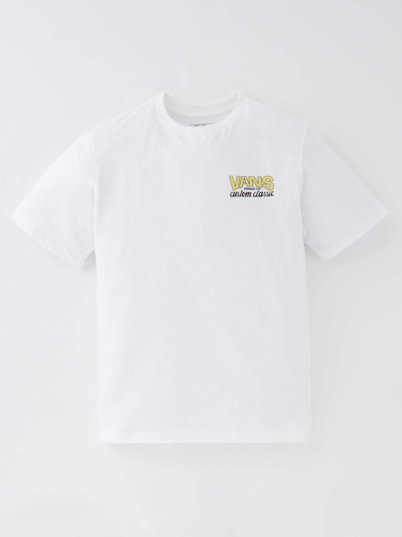 Vans Boys Shop Front Short Sleeve T-Shirt - White
