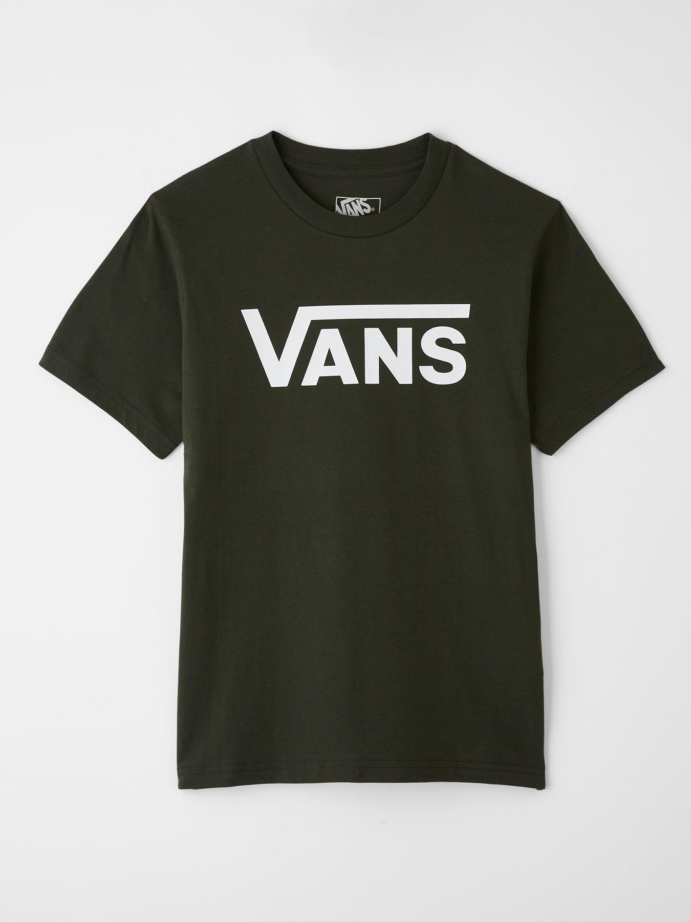 Vans Boys Classic Short Sleeve T-shirt - Khaki