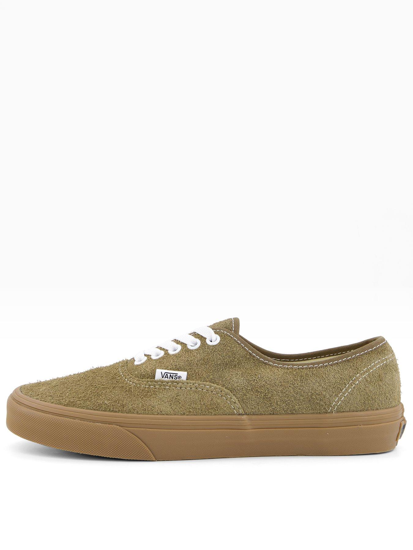 Vans Unisex Authentic Trainers, Brown, Size 8, Men