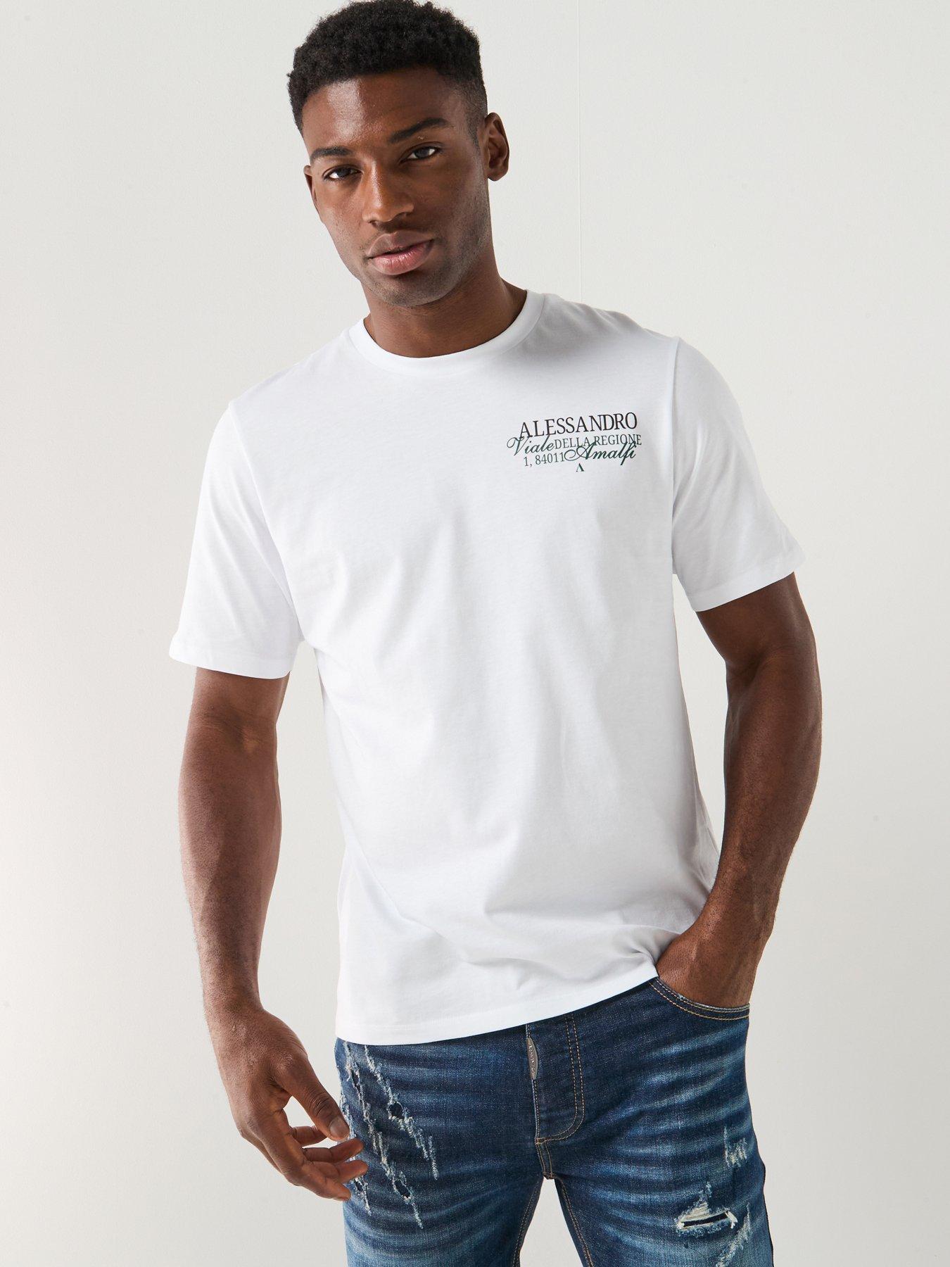undefined Arco Graphic Backprint T-Shirt - White