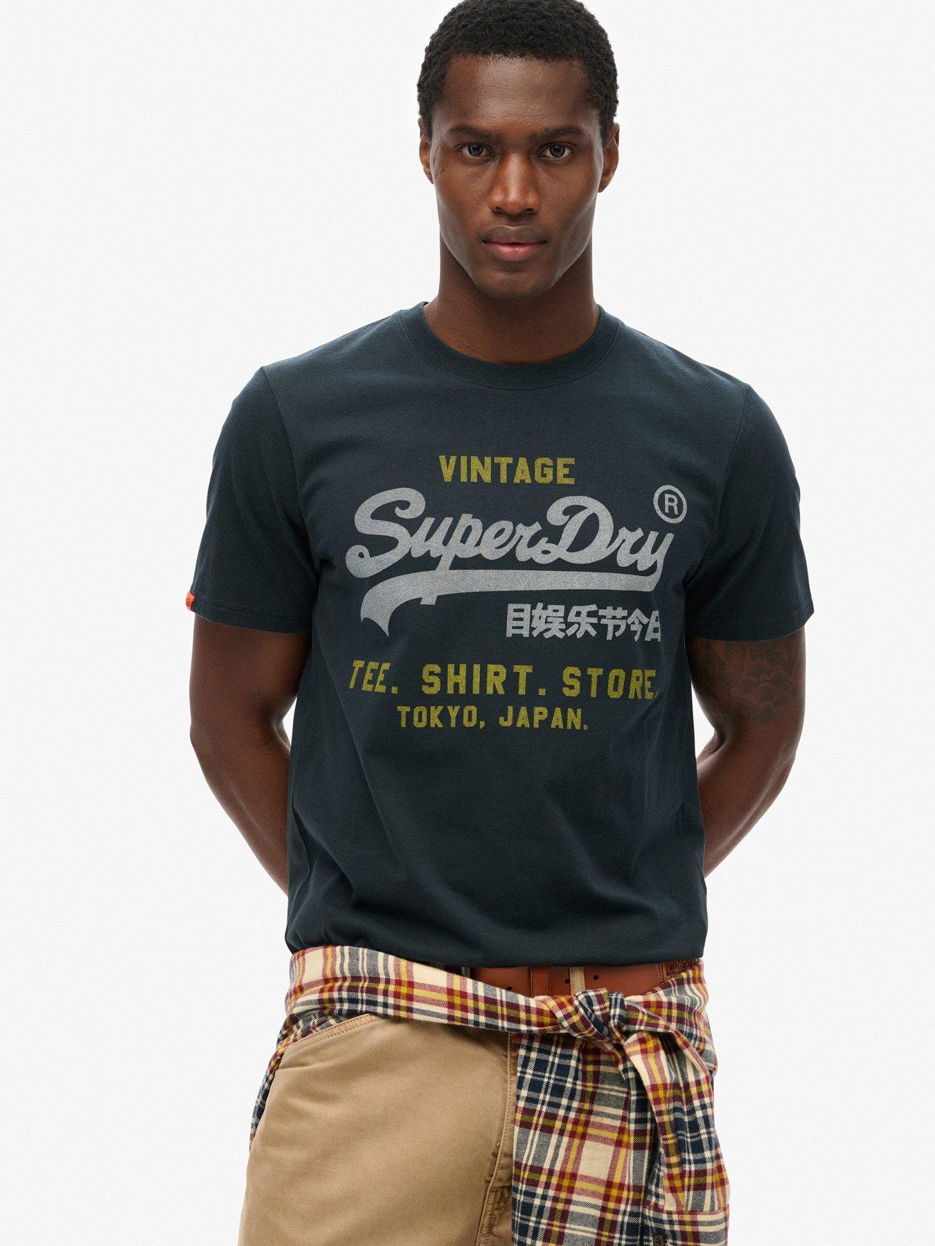 undefined Vintage Heritage Relaxed T-Shirt - Navy