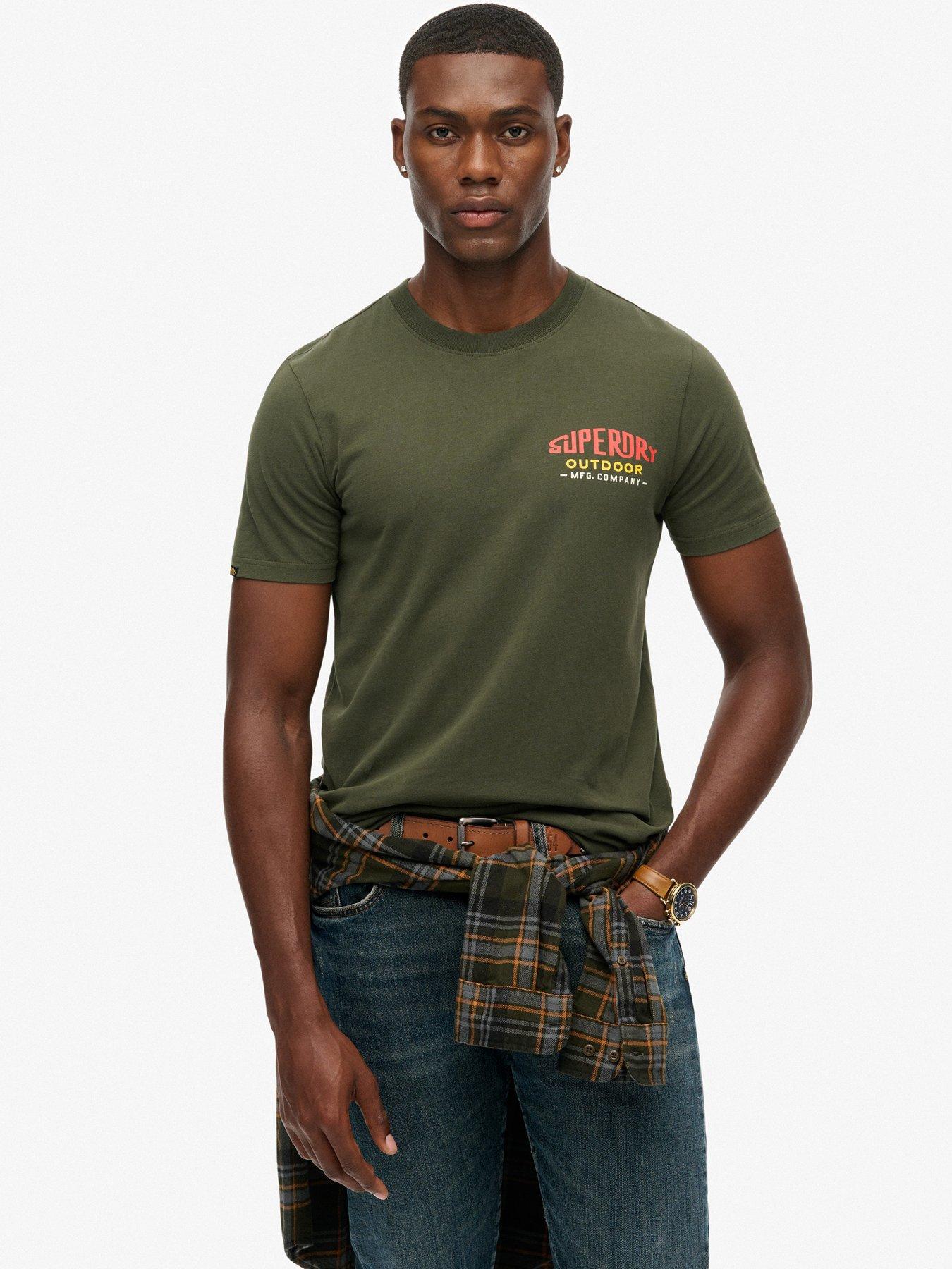 Superdry Mountain Relaxed T-Shirt - Green