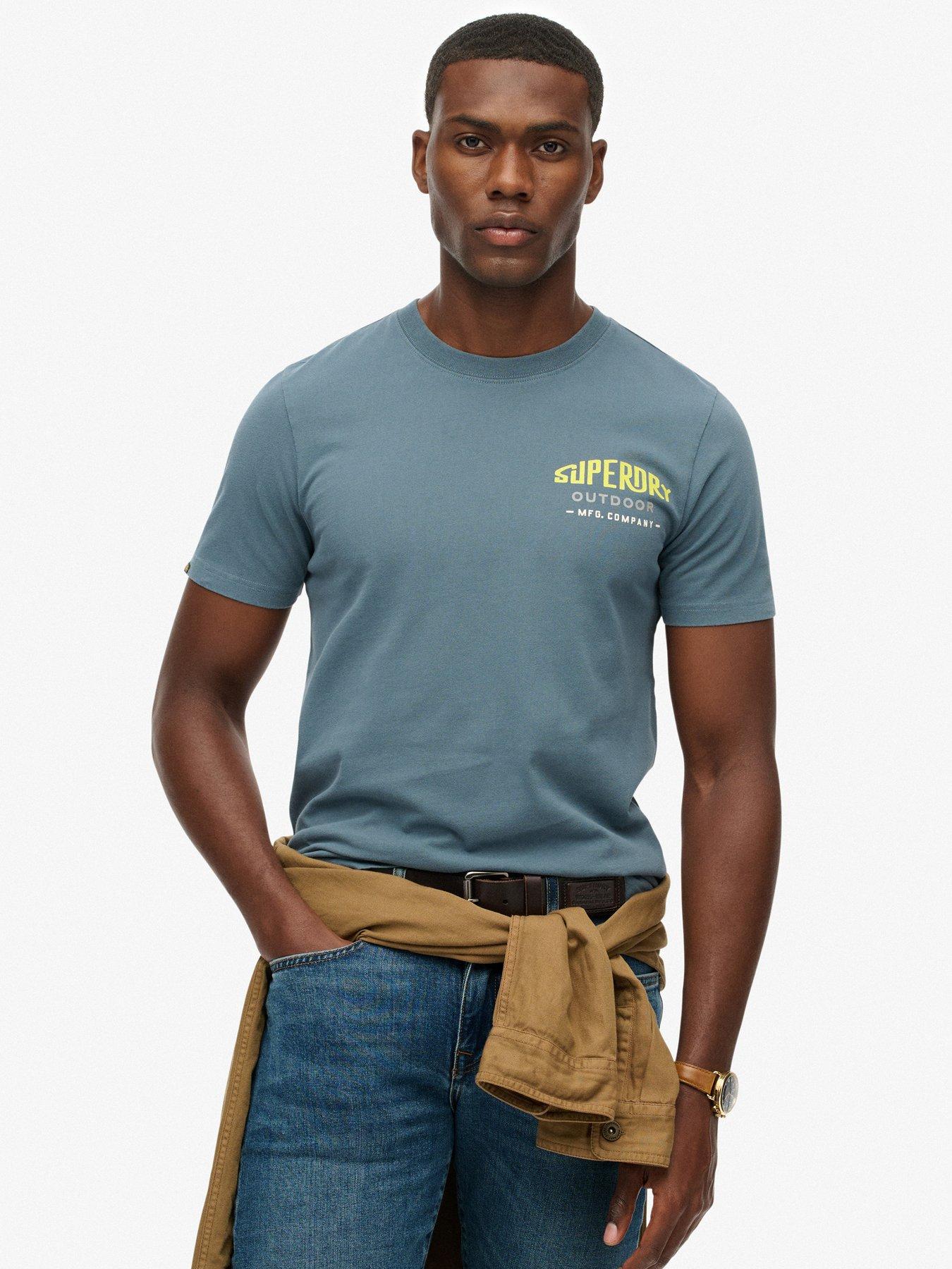 undefined Mountain Relaxed T-Shirt - Blue