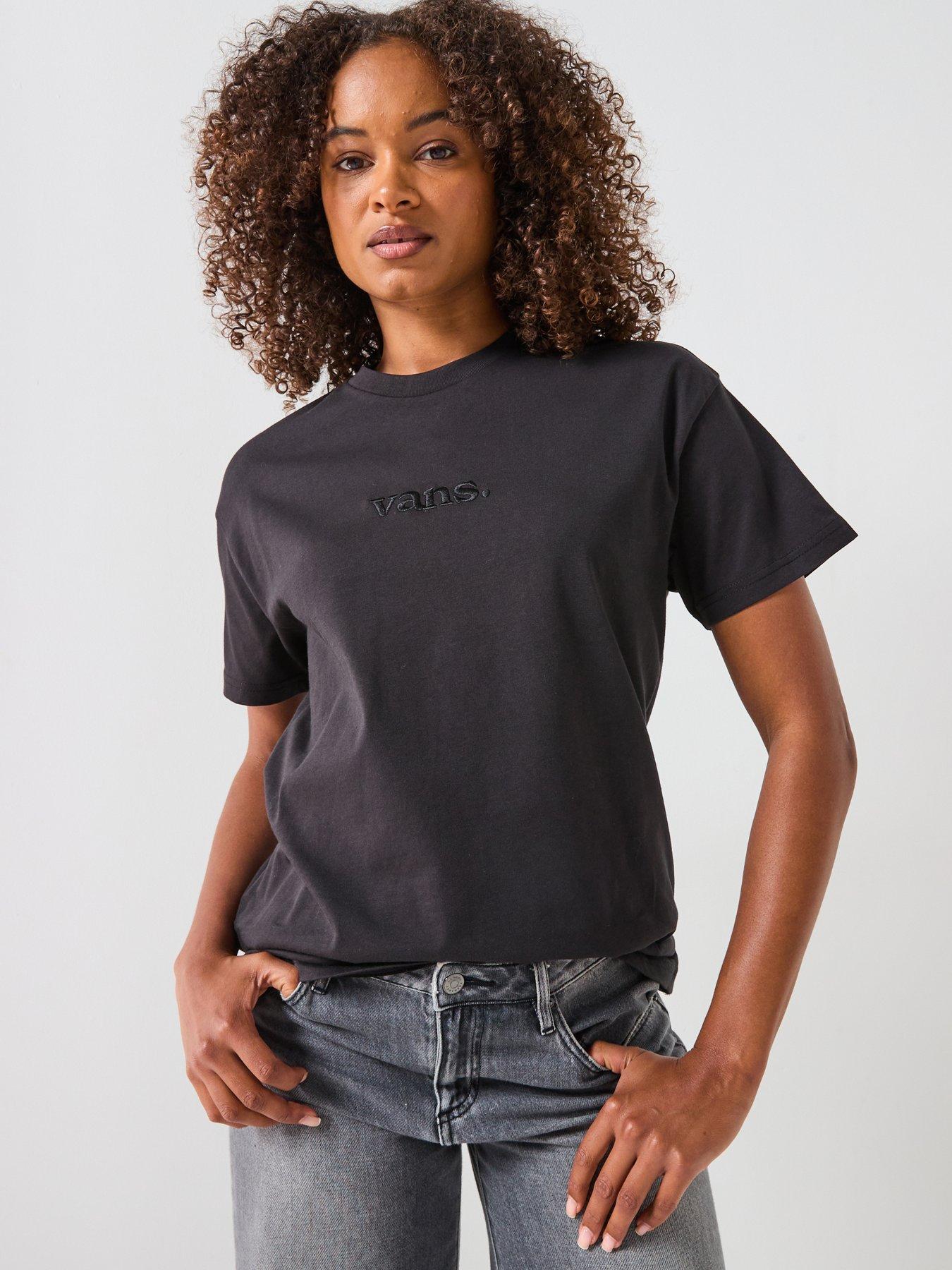 Vans Womens Essential Oversized T-Shirt - Black