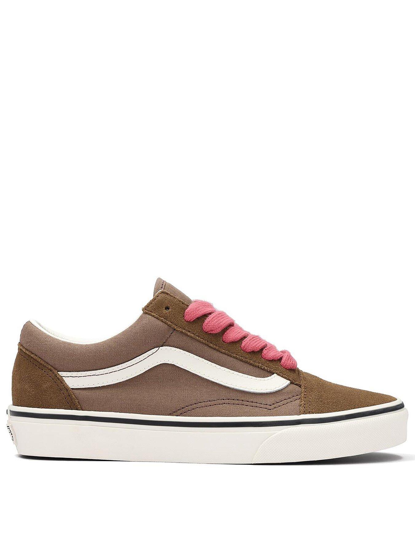 Brown Vans Old Skool Trainer Buy Vans Old Skool Pig Suede Trainers