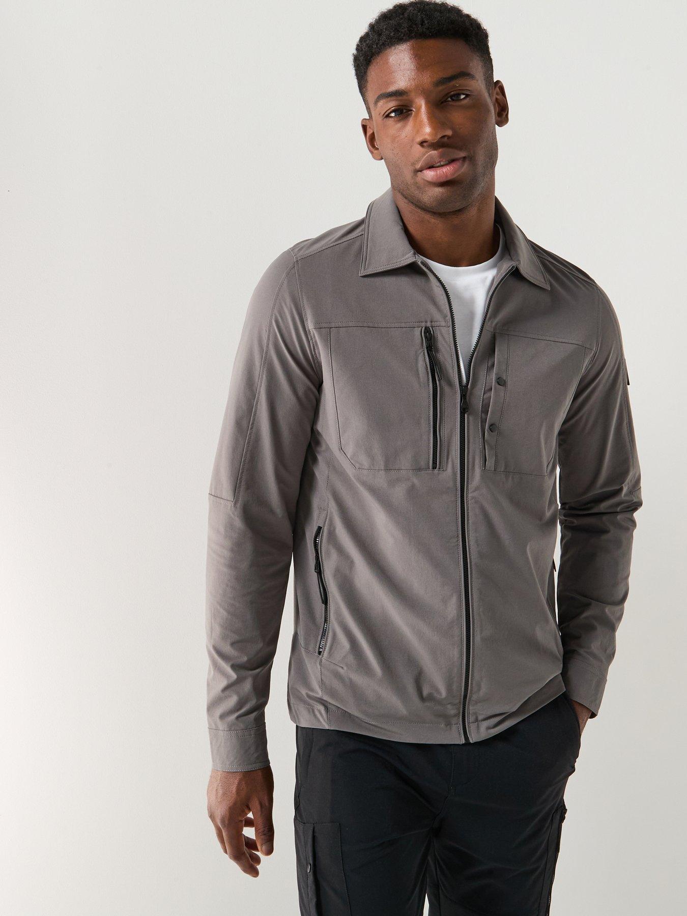 undefined Saverio Overshirt - Grey