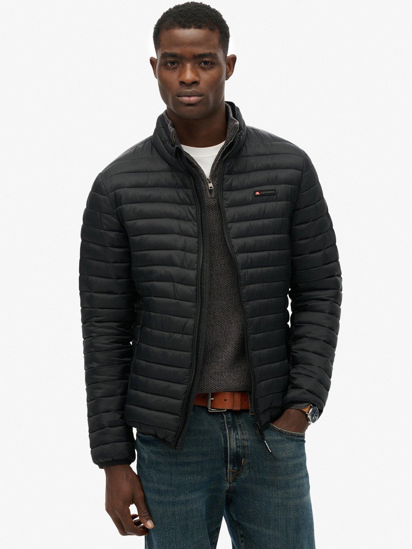 Image 1 of 5 of Superdry Fuji Lite Padded Jacket - Black