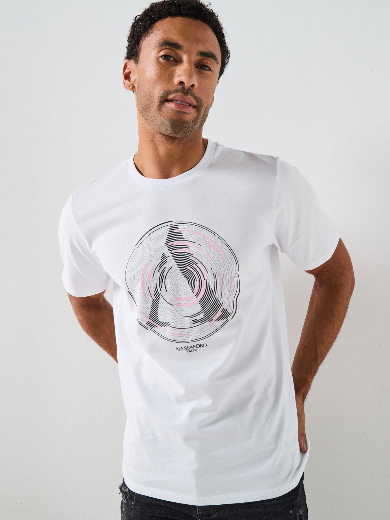 Alessandro Zavetti Centro Short Sleeve T-Shirt - Black