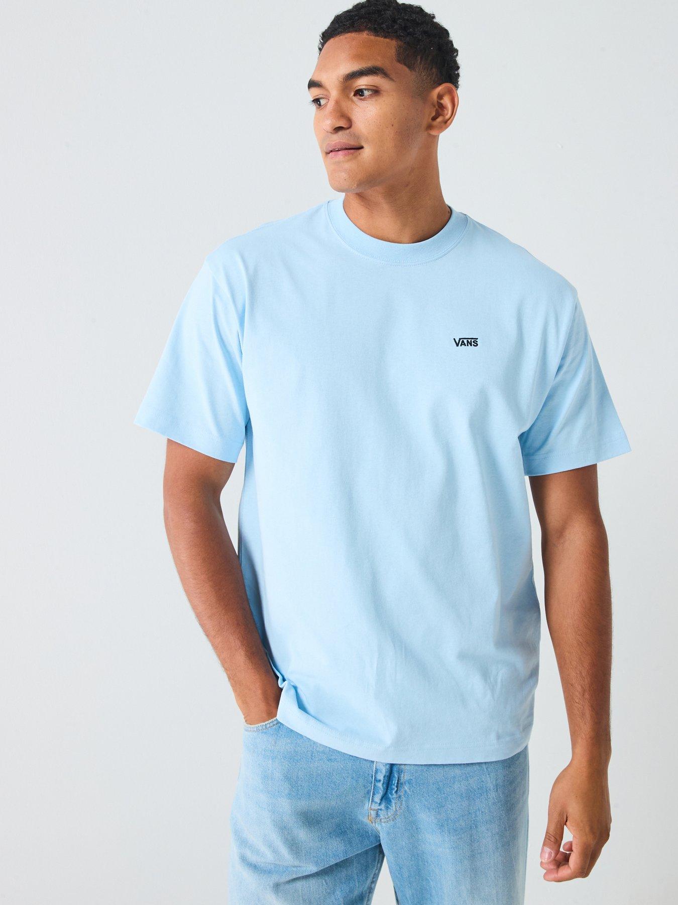 undefined Mens Oversized Short Sleeve T-Shirt - Blue