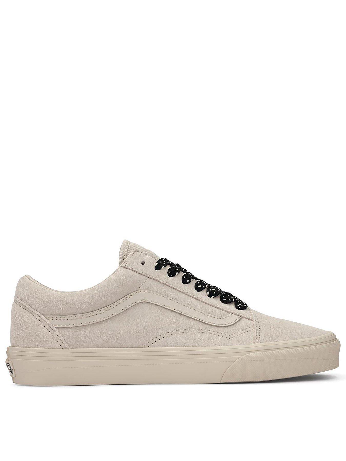 Vans Mens Old Skool Trainers Beige Very