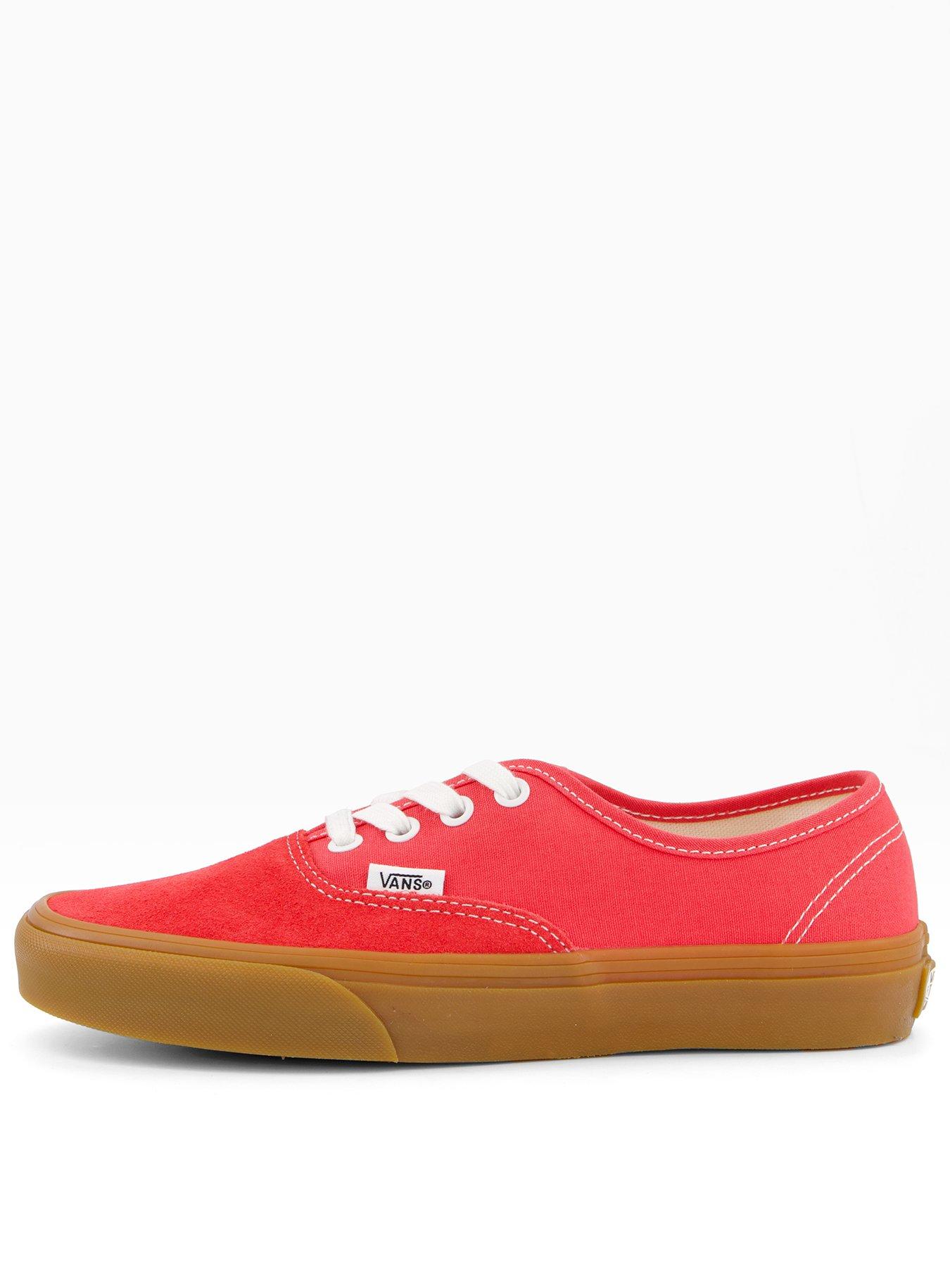 vans-womens-authentic-trainers-red