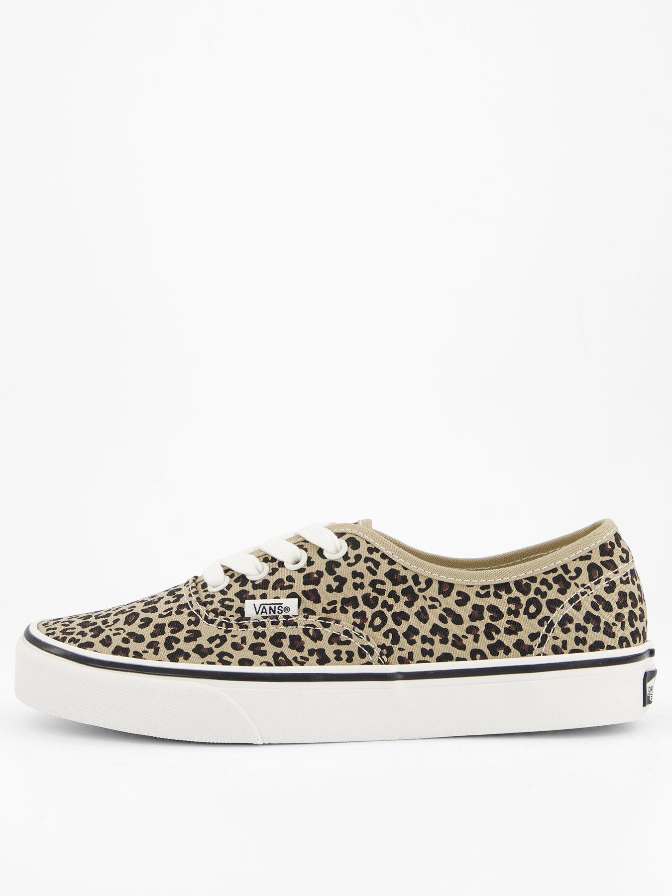 Vans Womens Authentic Canvas Shoes, Brown, Size 3, Women