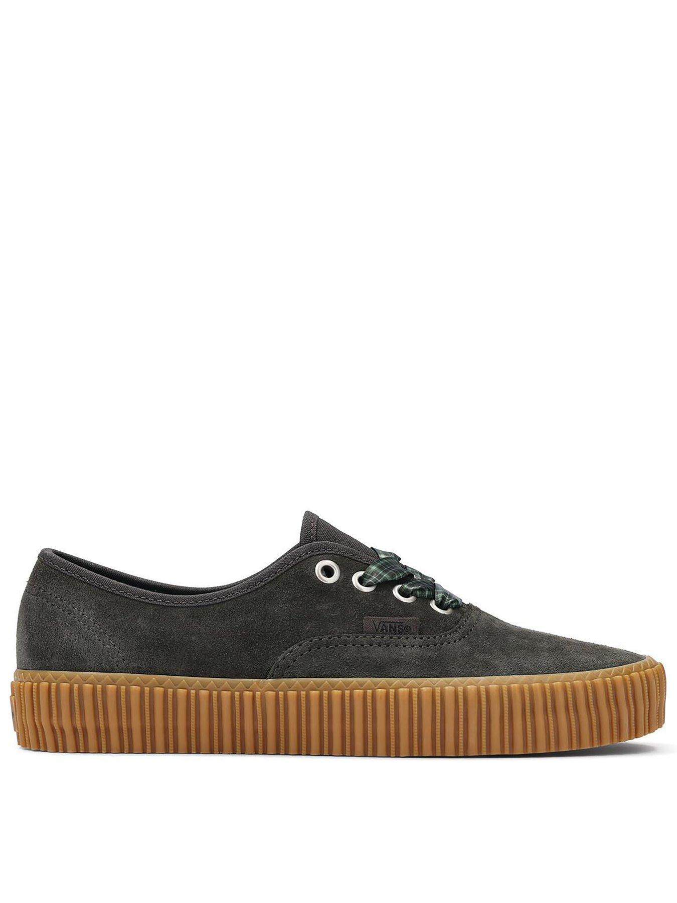 Vans: Womens Authentic Creeper Trainers - Black