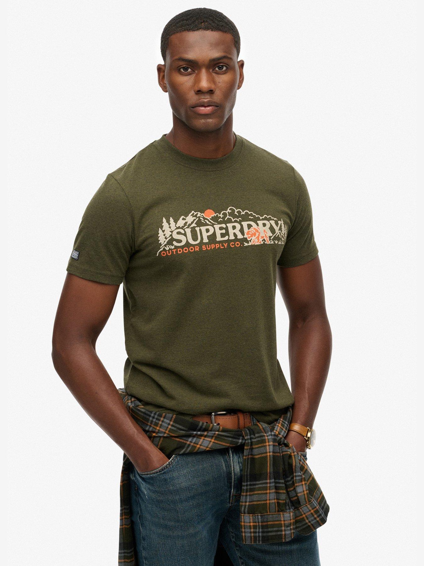 undefined Outdoor Scene Relaxed T-Shirt - Green