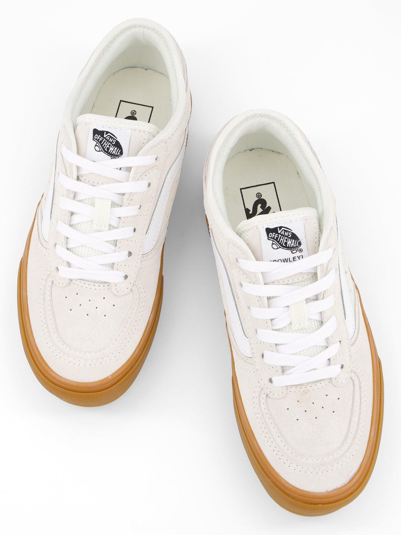 Image 3 of 7 of Vans Womens Rowley Classic Trainers - White