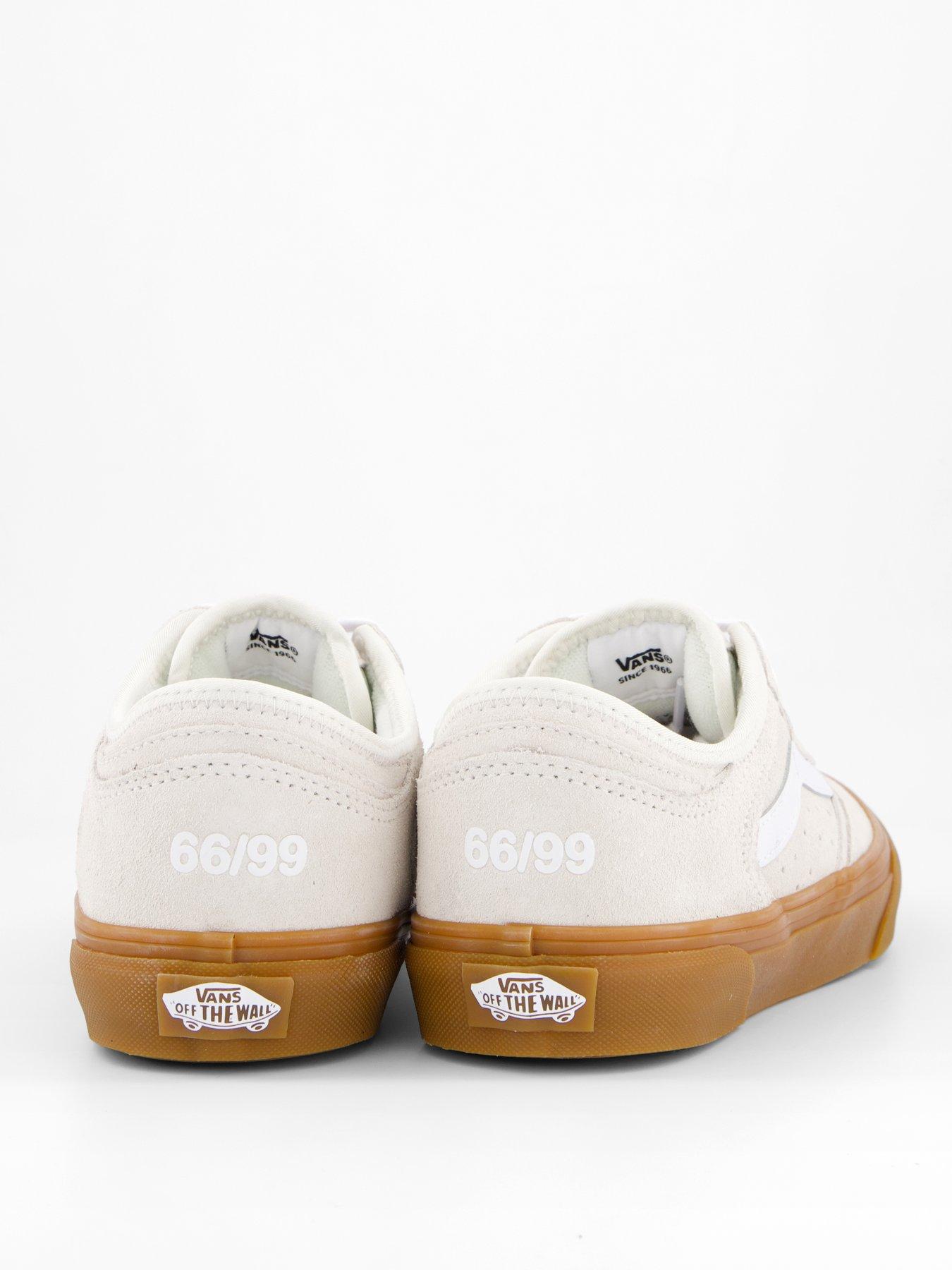 Image 6 of 7 of Vans Womens Rowley Classic Trainers - White