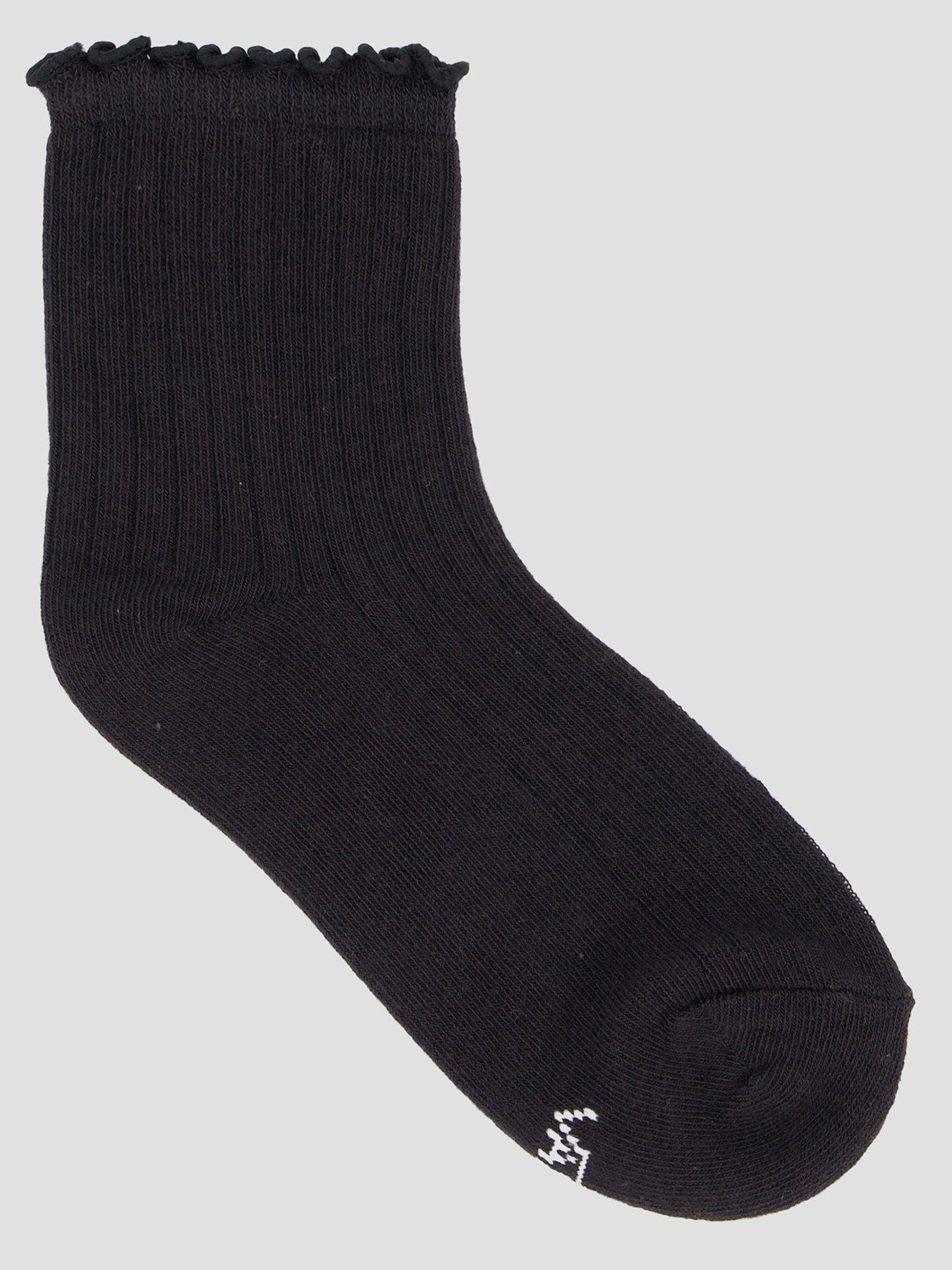 Vans Womens Lettuce Have It Half Crew Socks - Black