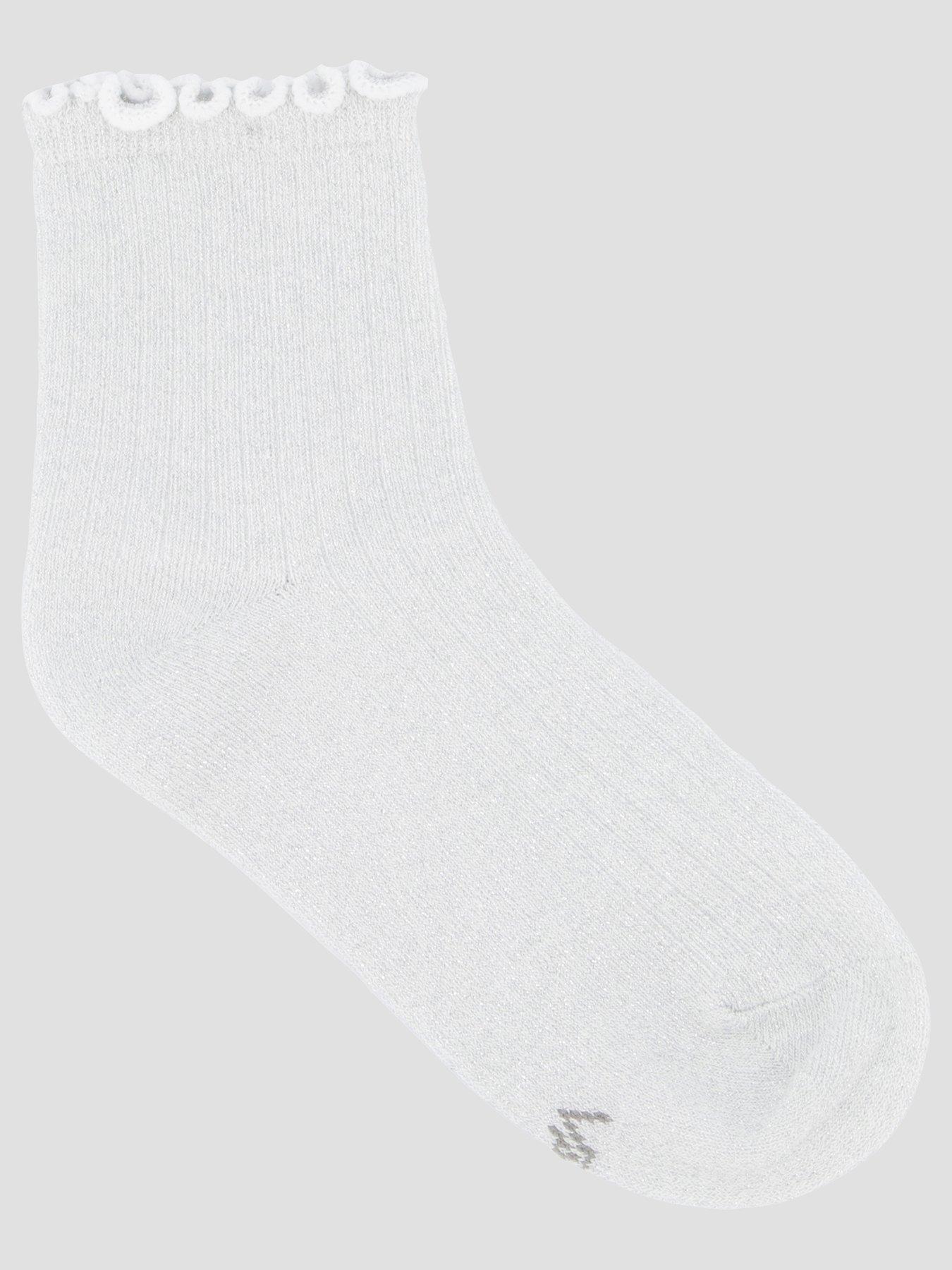Vans Womens Lettuce Have It Half Crew Socks - Silver
