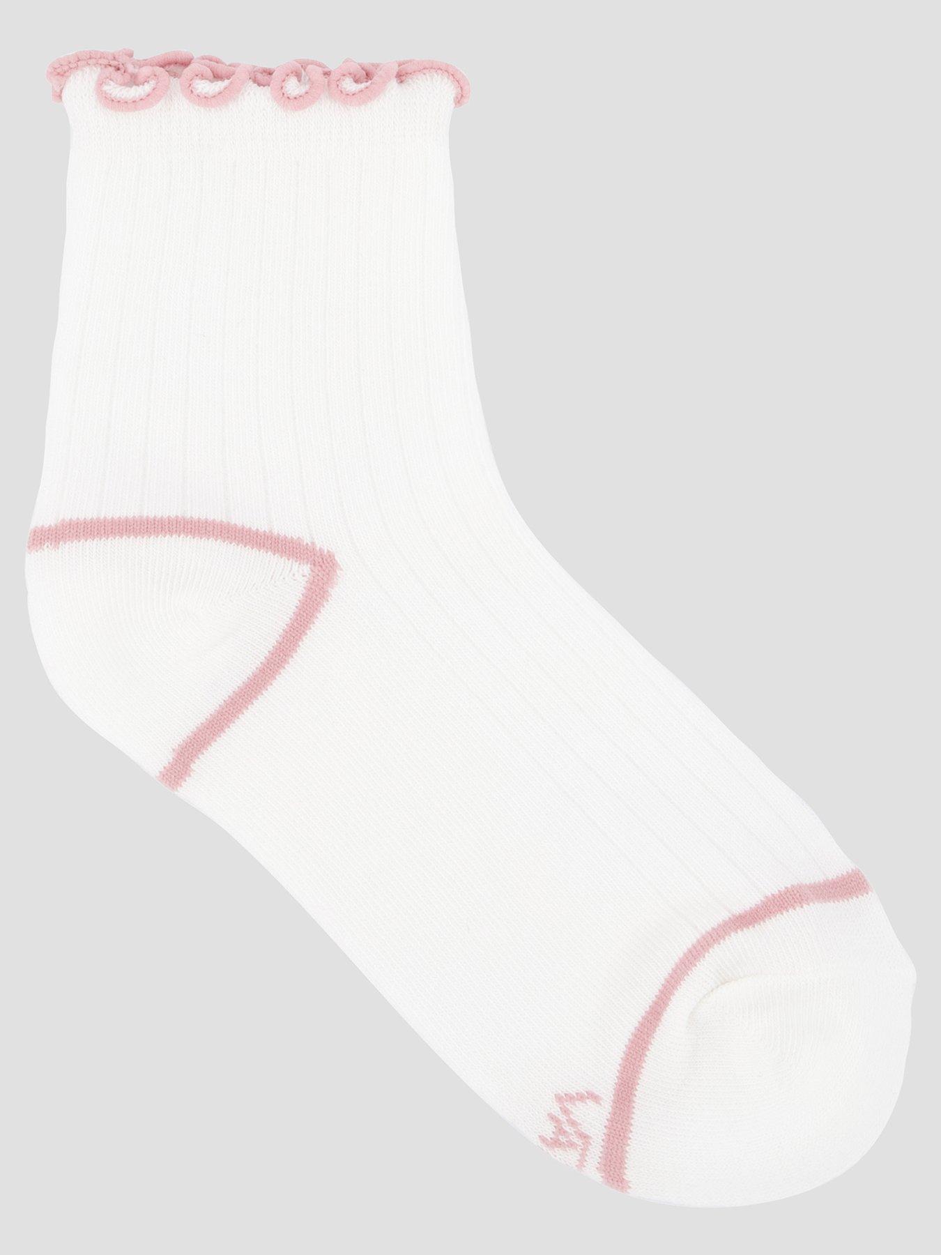 Vans: Womens Lettuce Have It Half Crew Socks - White