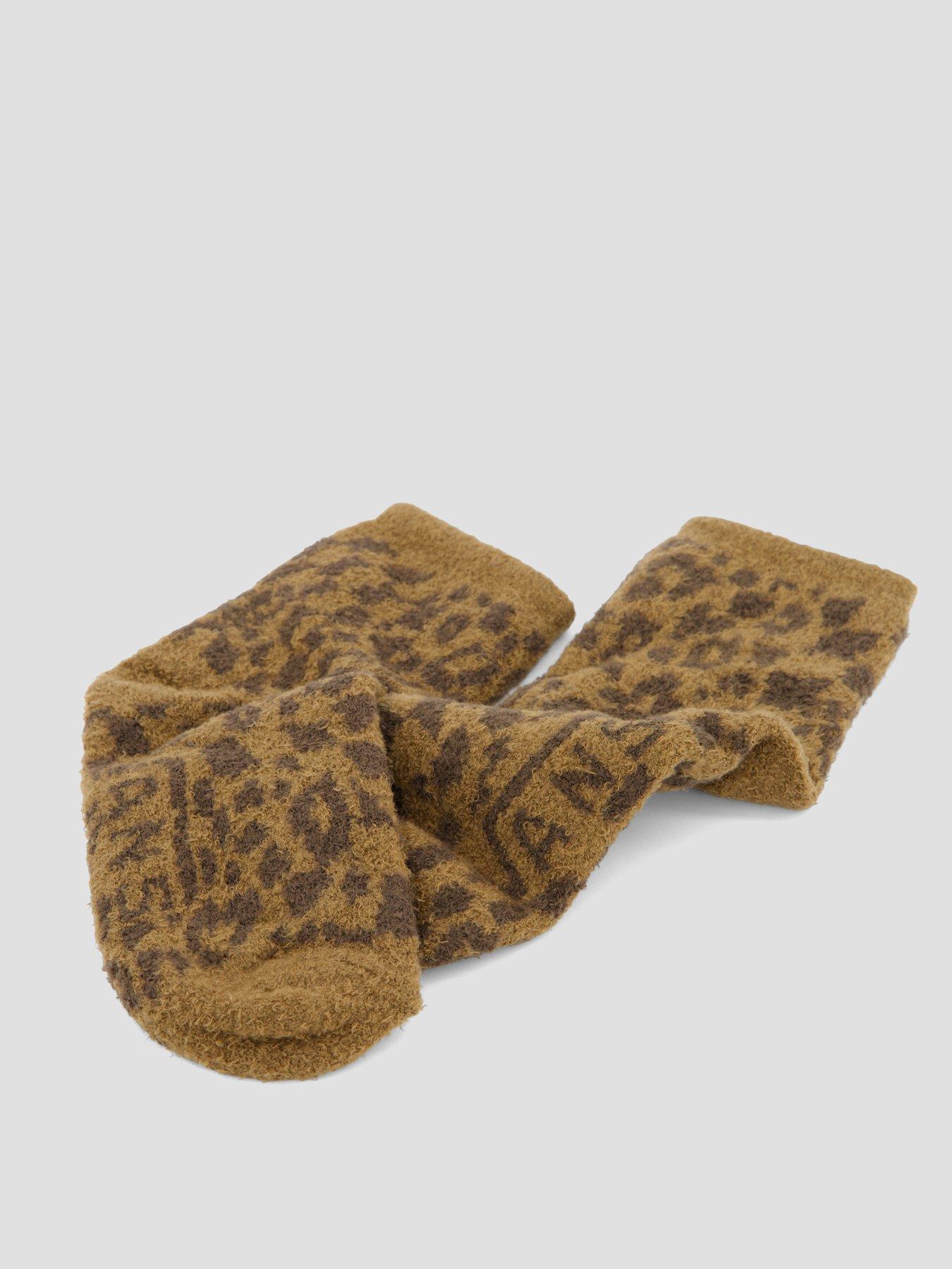 Image 4 of 4 of Vans Womens Plaimor Crew Socks - Brown