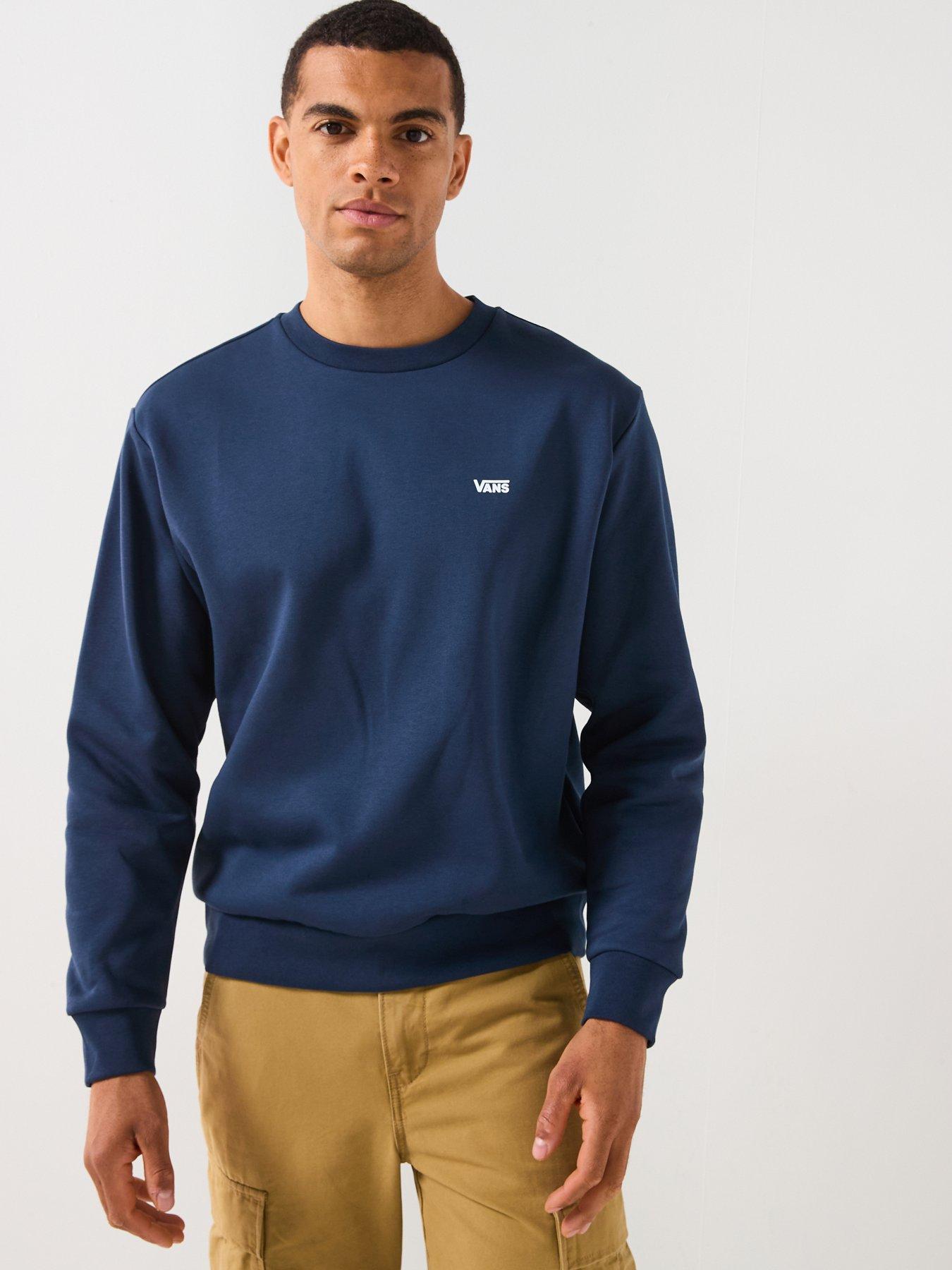 Image 1 of 6 of Vans Mens Left Chest Crew - Navy