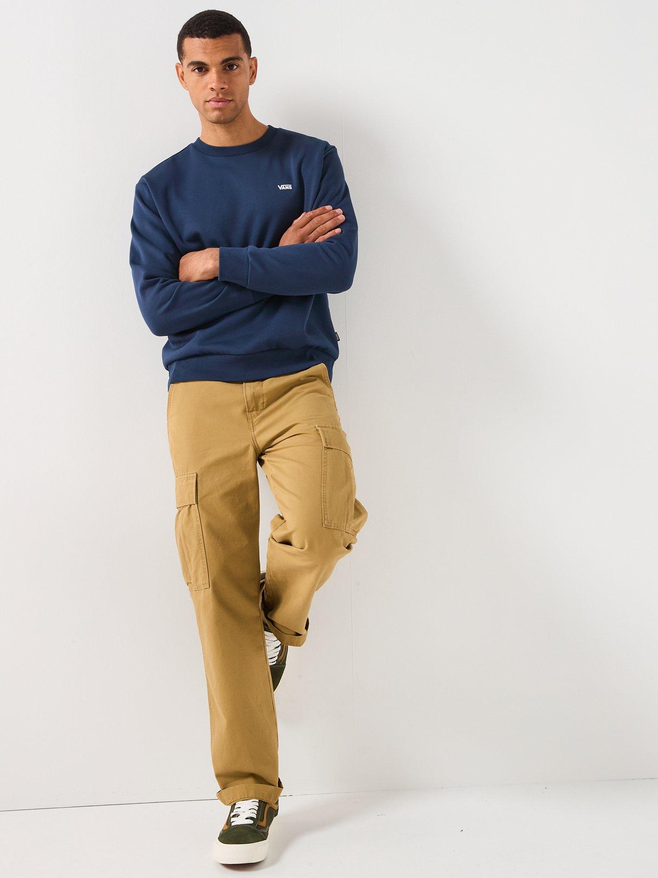 Image 3 of 6 of Vans Mens Left Chest Crew - Navy