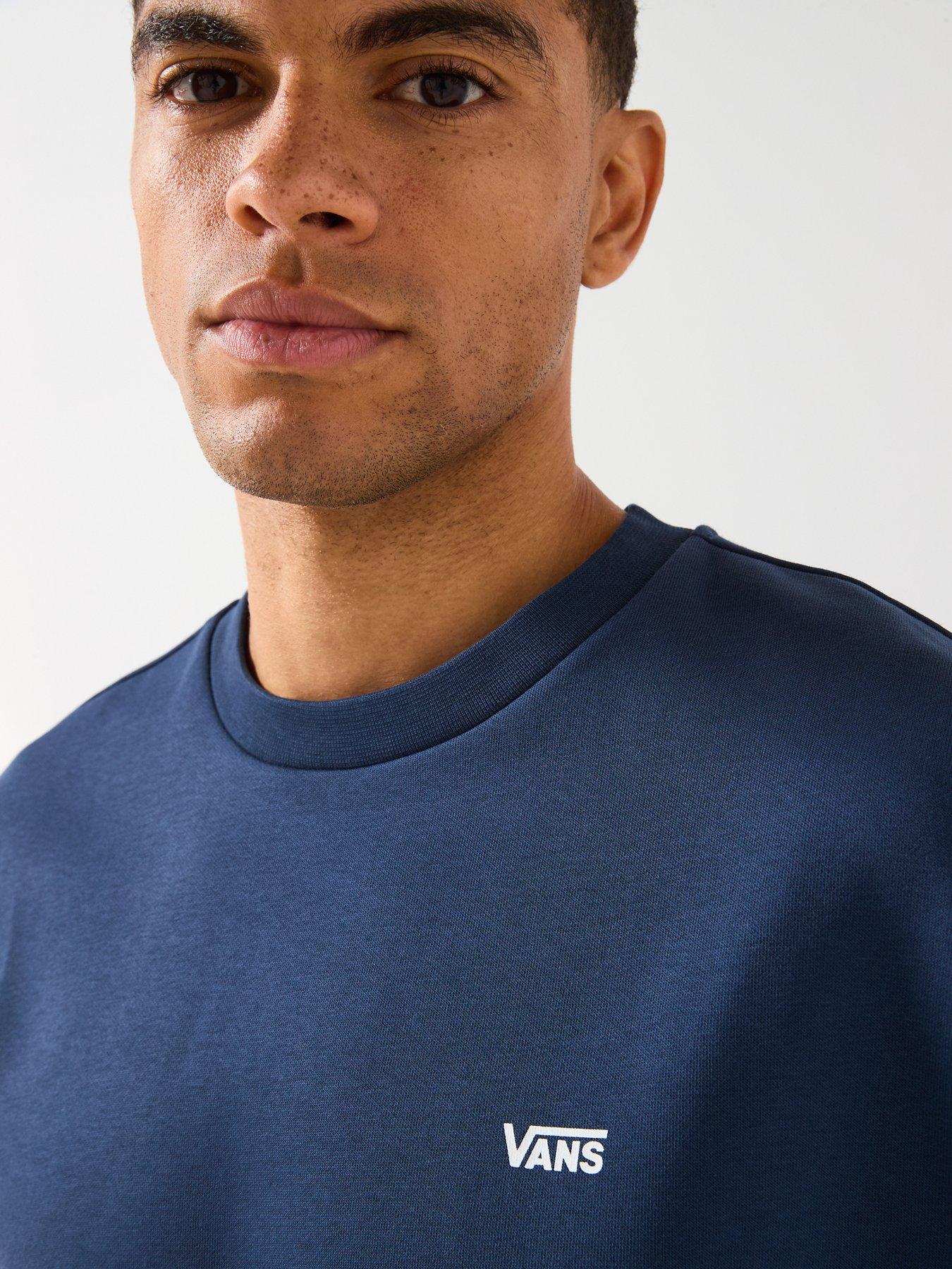 Image 4 of 6 of Vans Mens Left Chest Crew - Navy