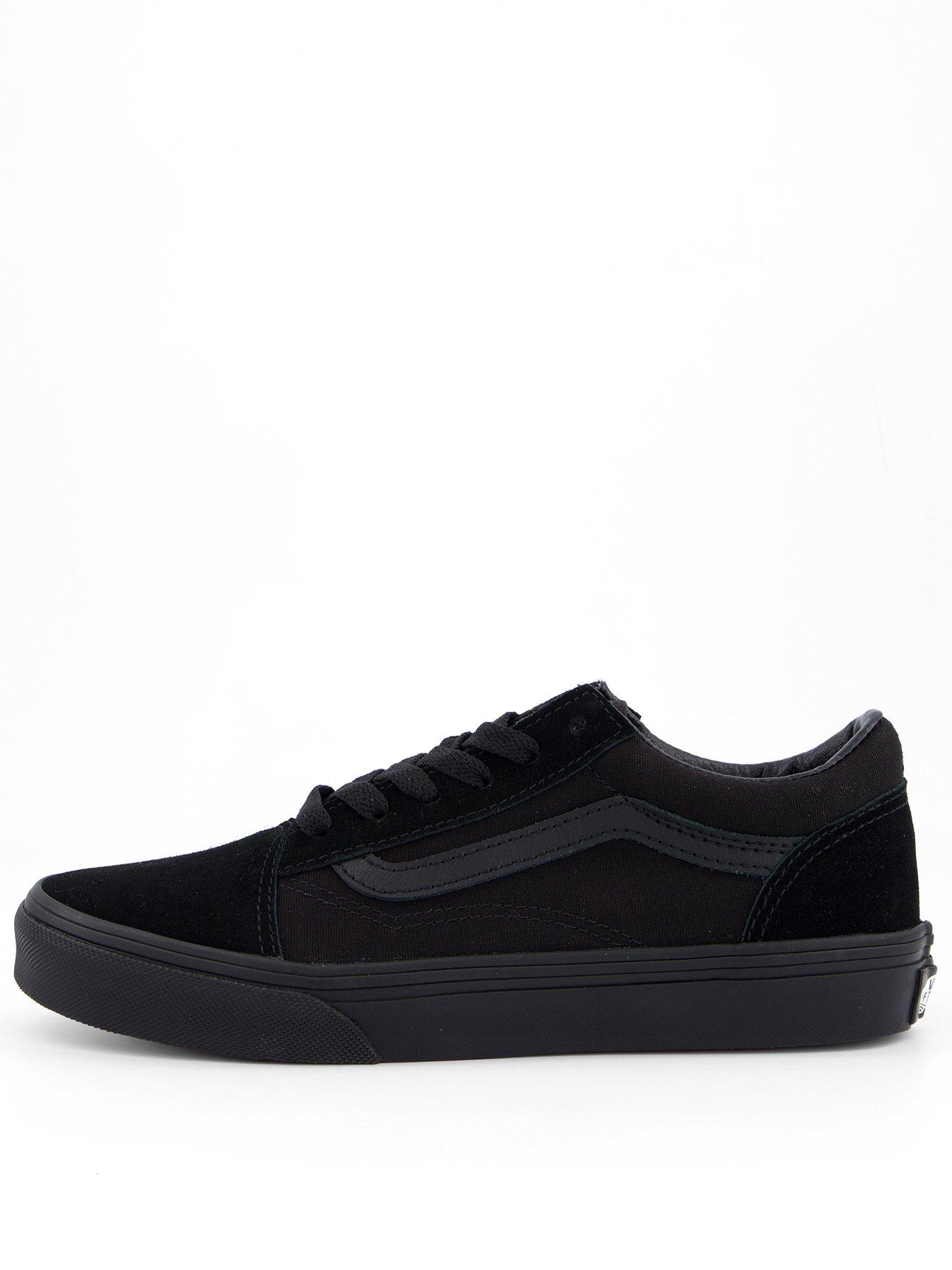 Image 1 of 7 of Vans Junior Old Skool Trainers - Black