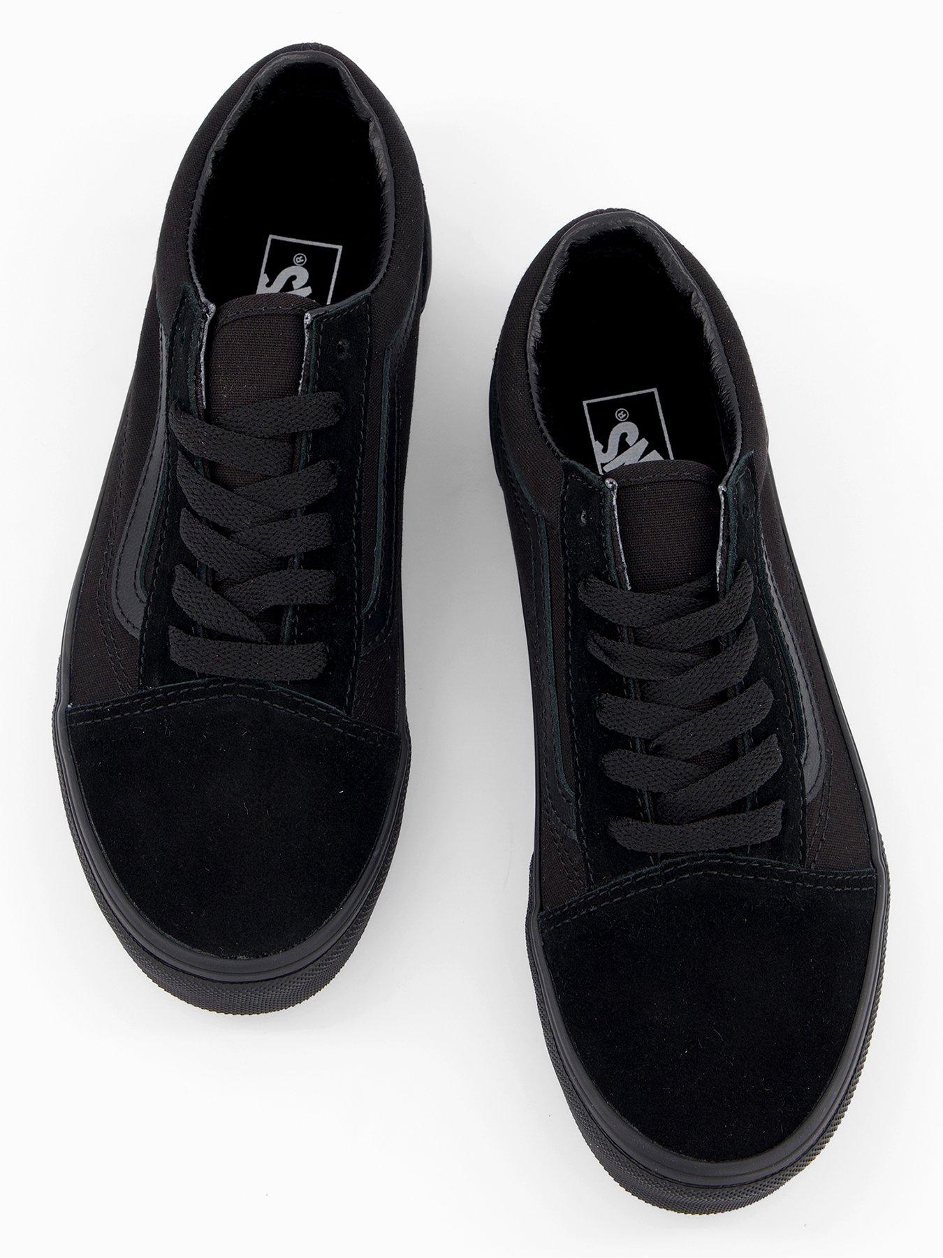 Image 3 of 7 of Vans Junior Old Skool Trainers - Black