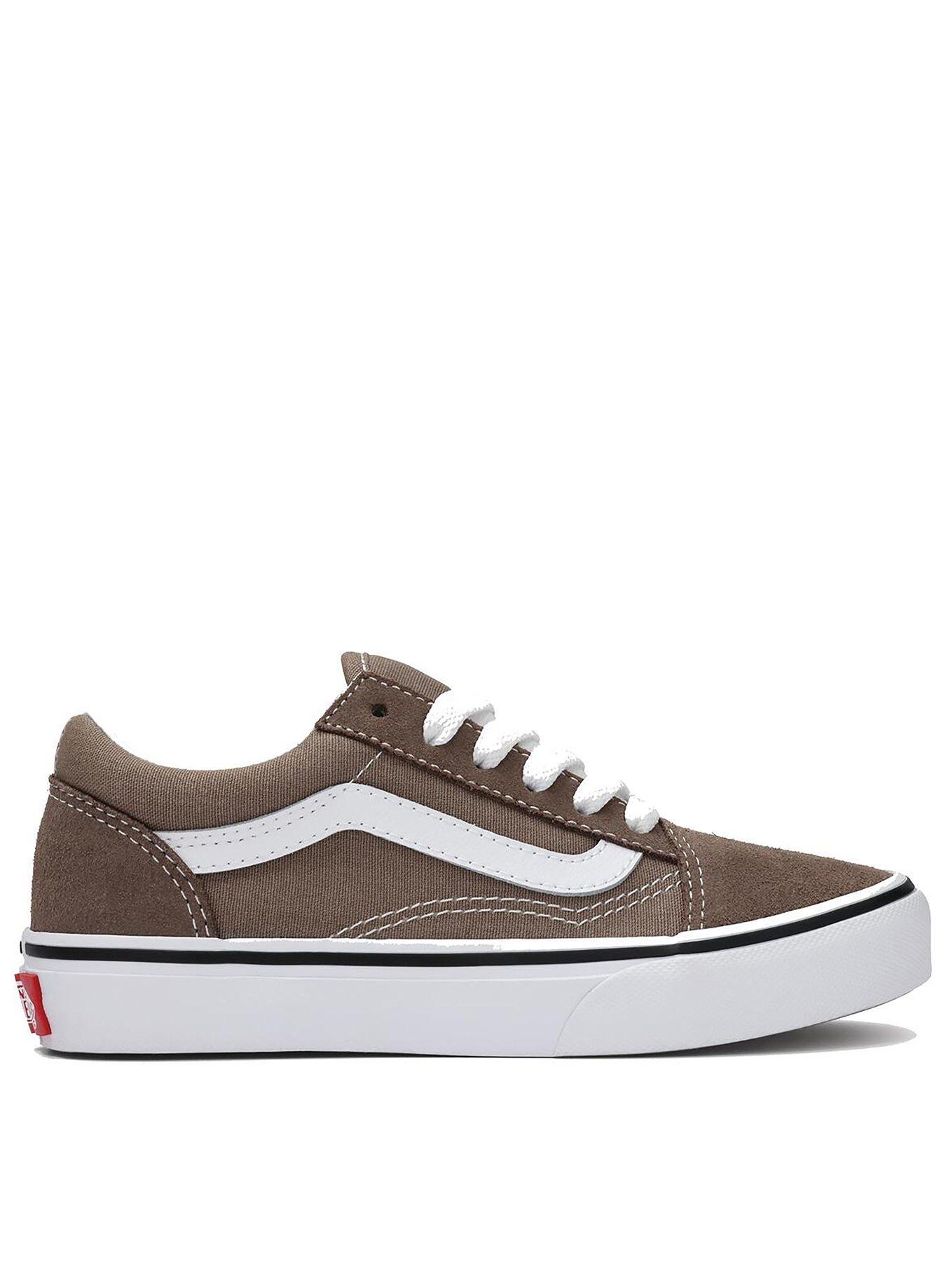 Vans Kids Old Skool Trainers - Brown
