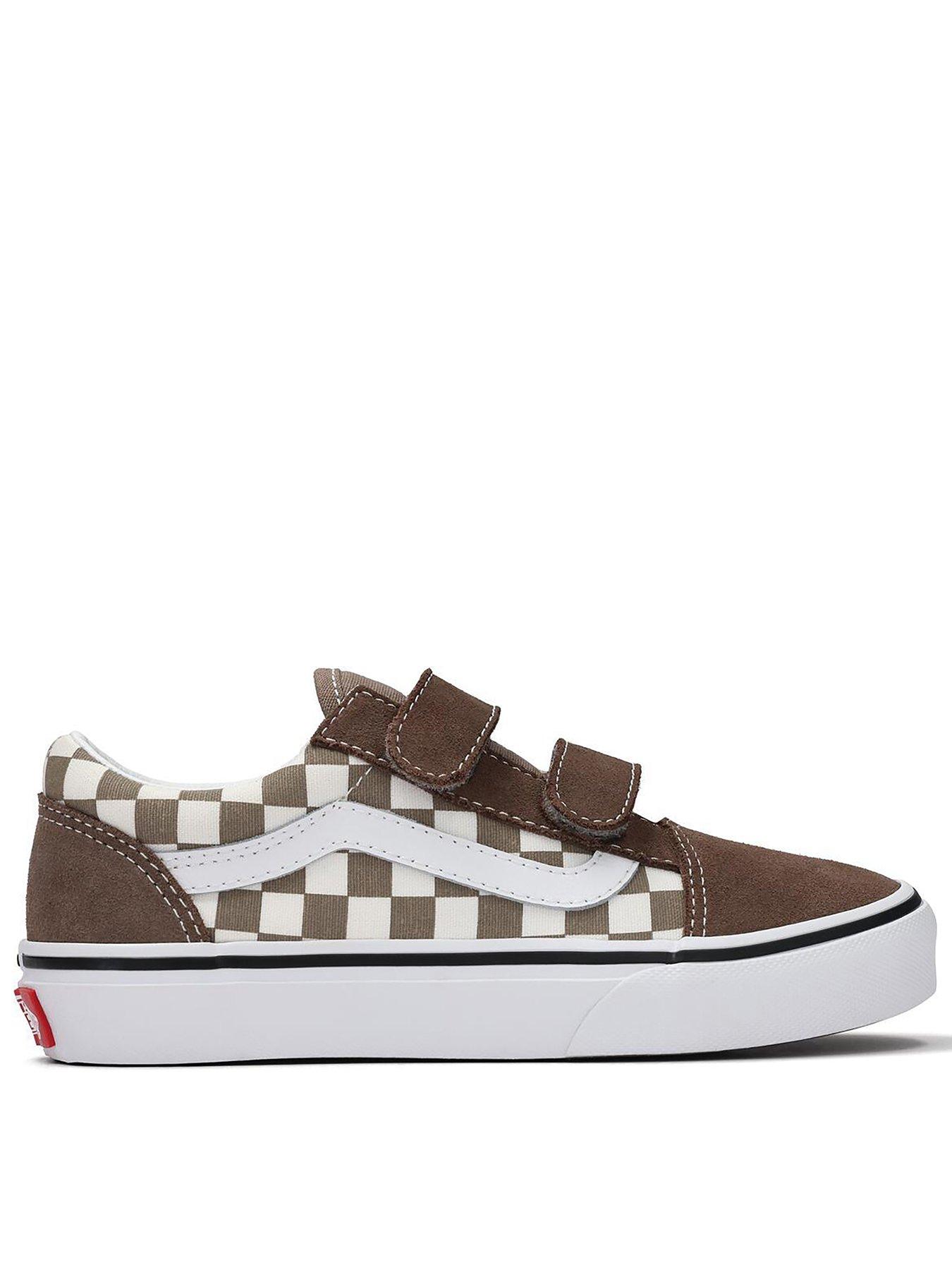 Image 1 of 2 of Vans Kids Old Skool Velcro Trainers - Multi