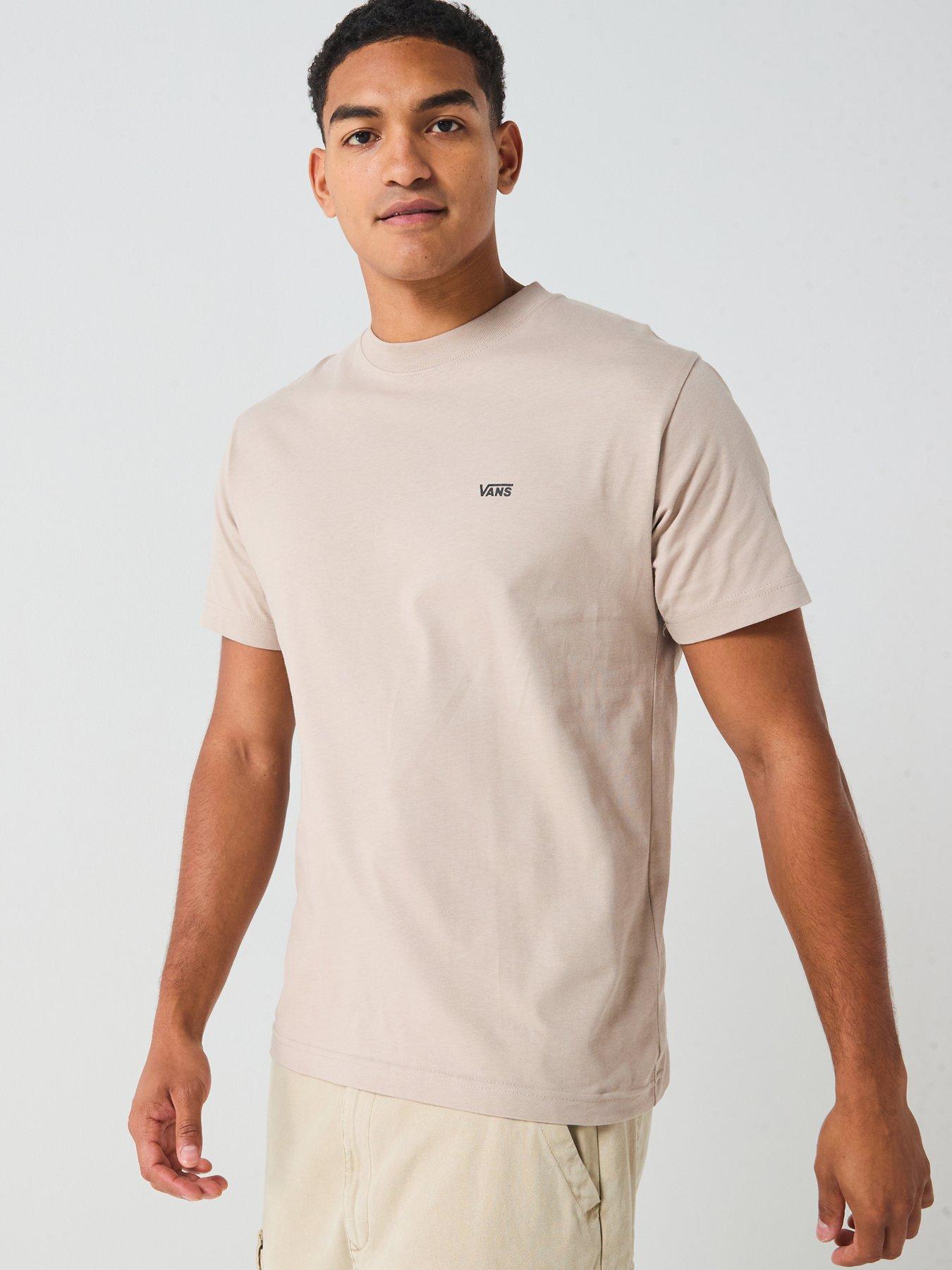 undefined Mens Left Chest Short Sleeve T-Shirt - Grey