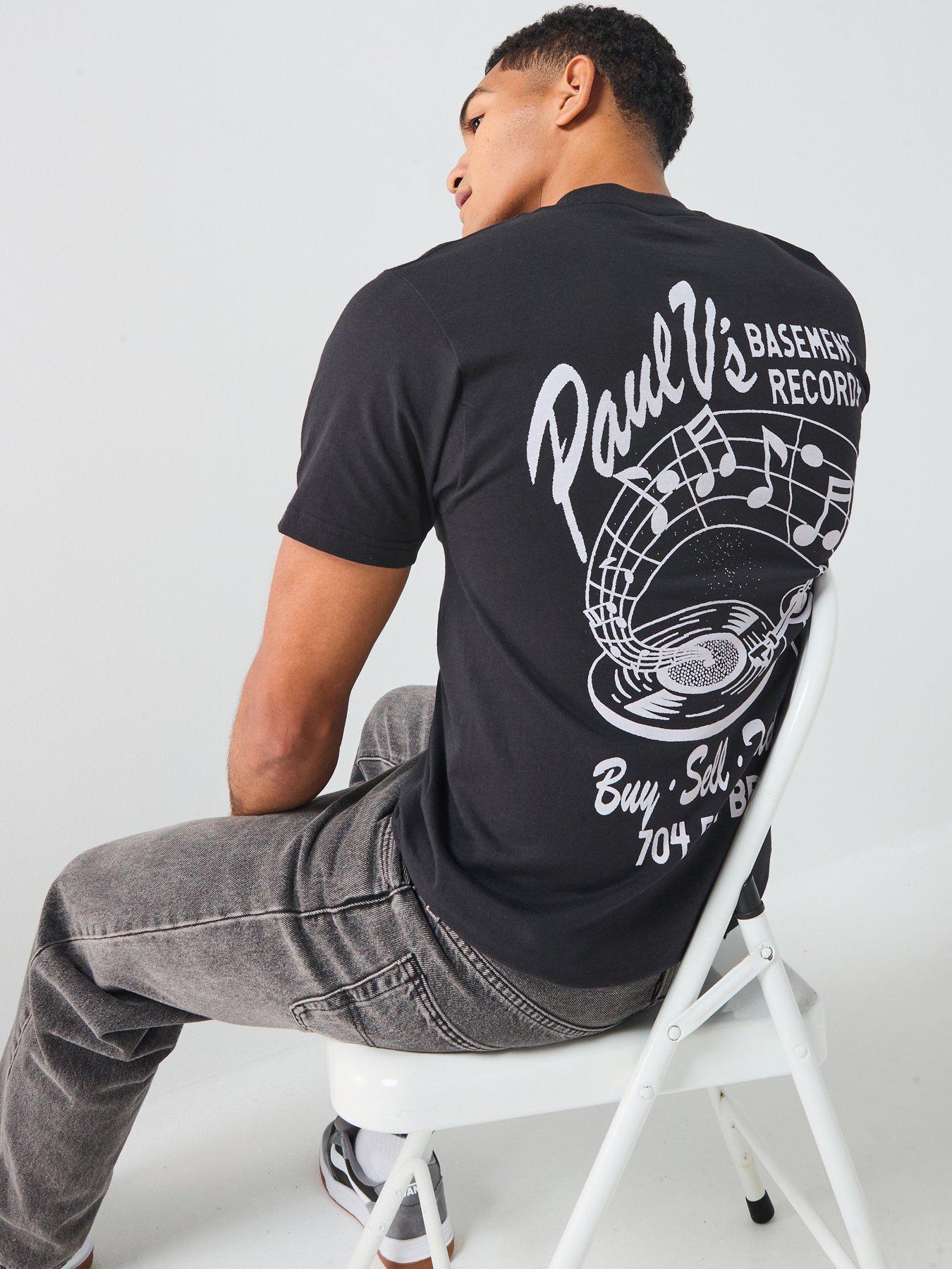 undefined Mens Paul Vs Short Sleeve T-Shirt - Black