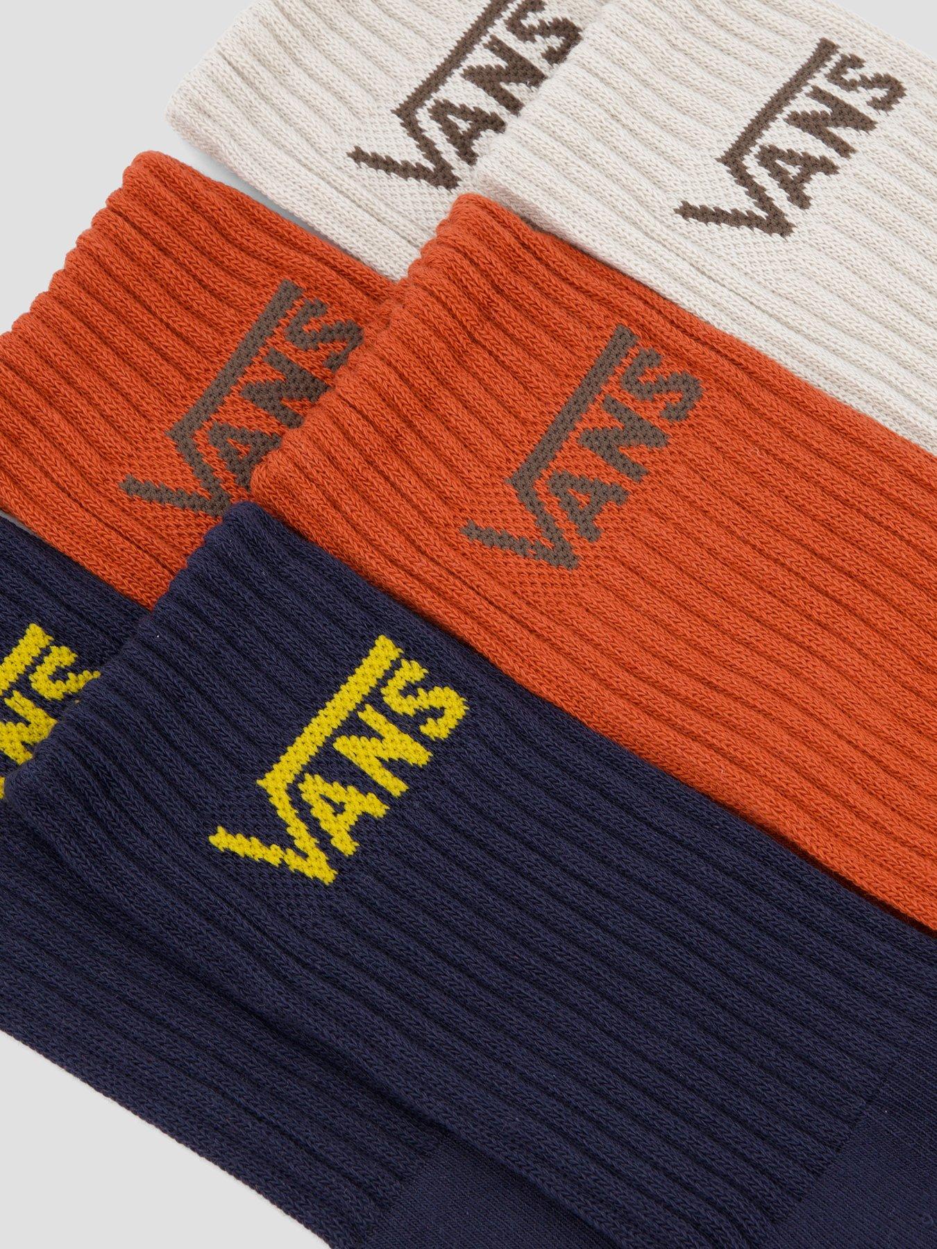 Image 3 of 3 of Vans Mens Classic Crew Socks - Red