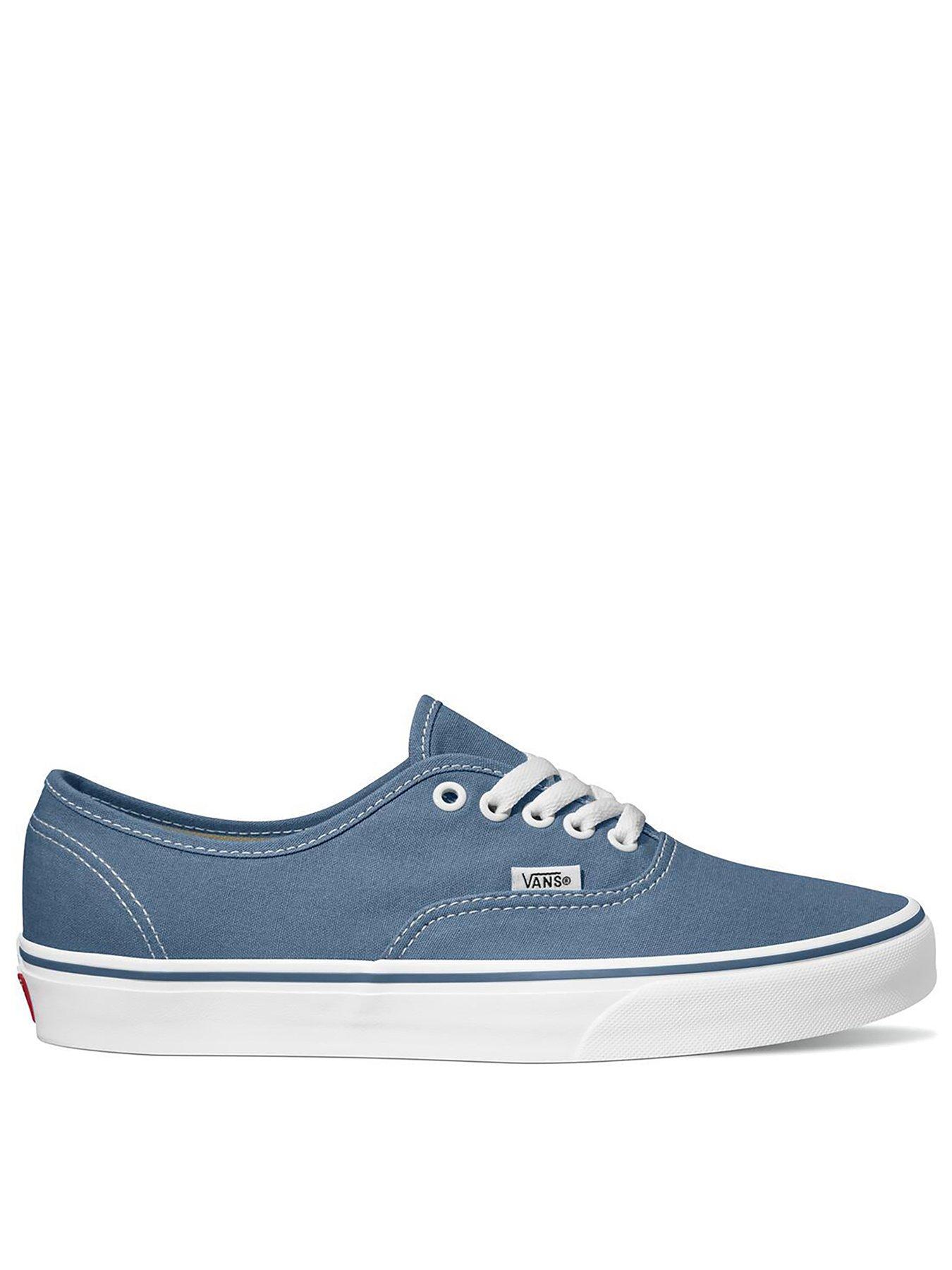 Vans Mens Authentic Trainers, Navy, Size 9, Men