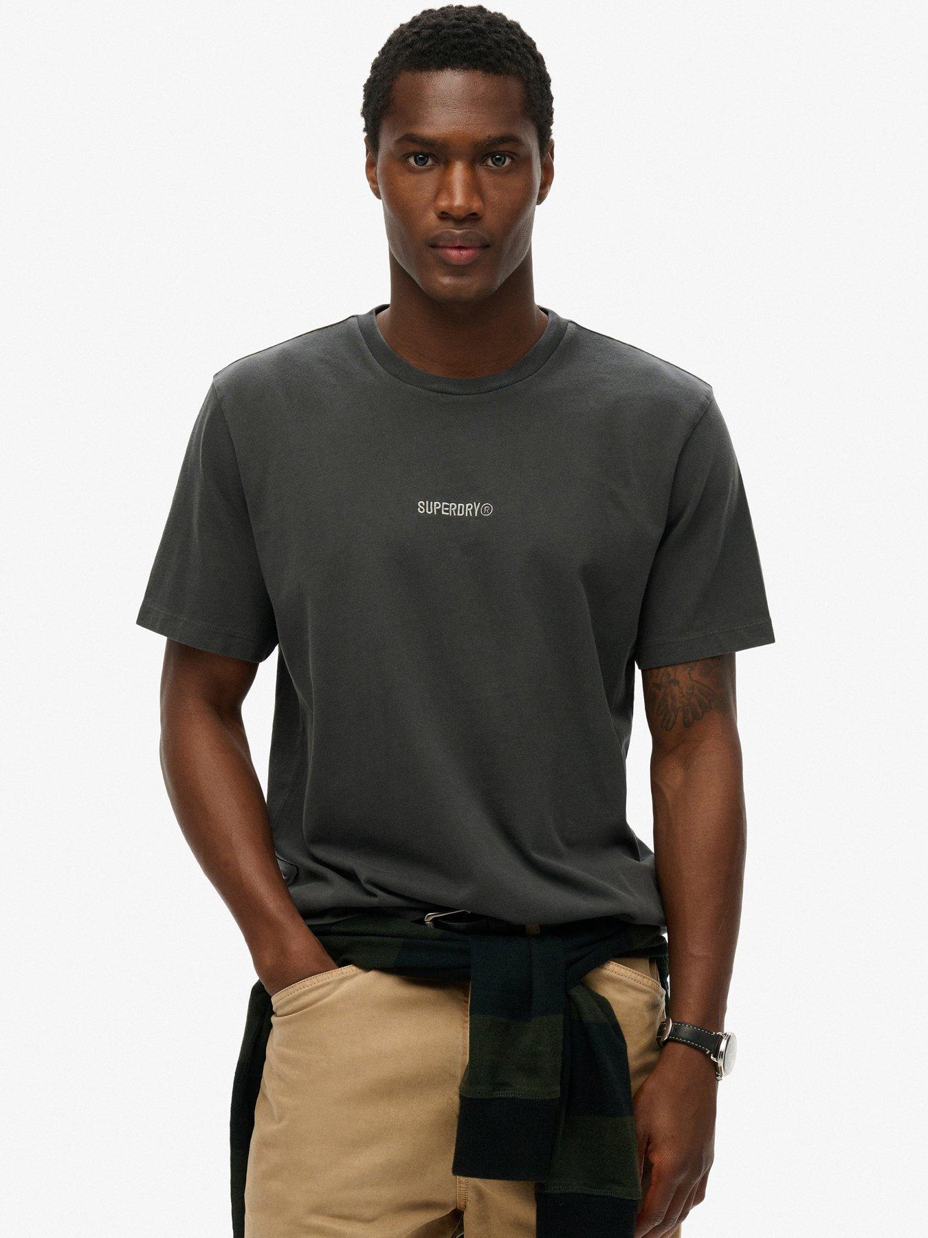 undefined Micro Logo T Shirt - Black