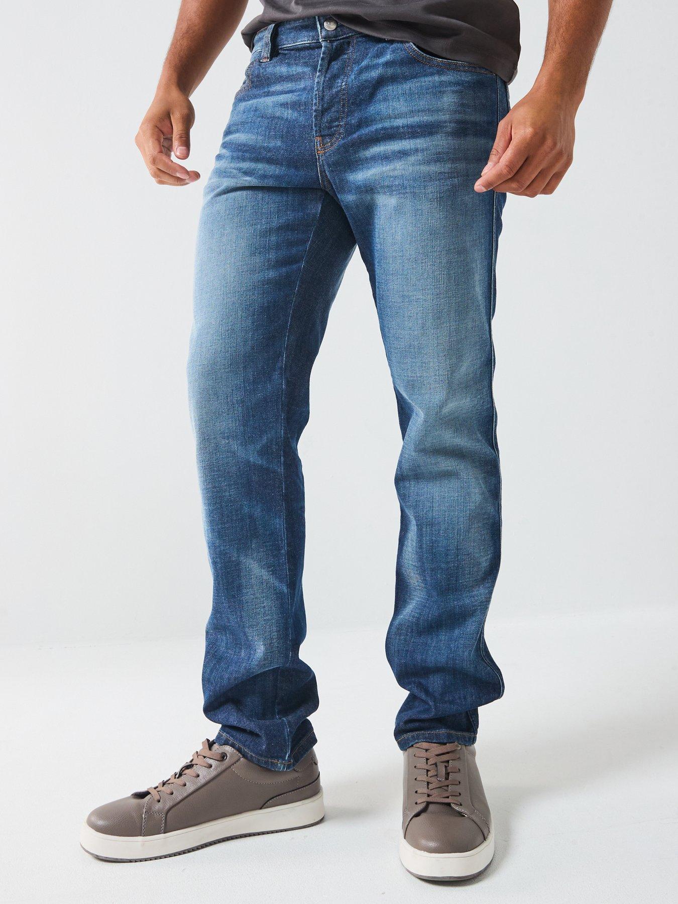 Diesel D-Vyl Slim Straight Fit Jeans- Blue