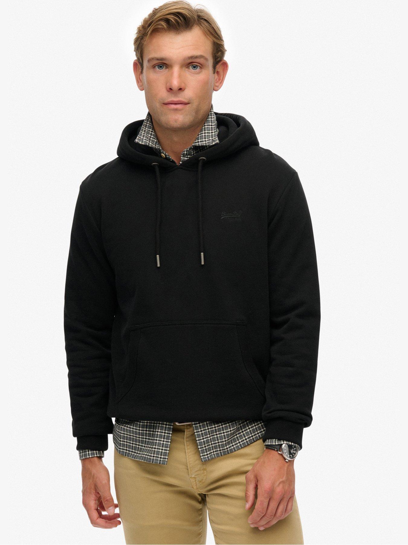 undefined Essential Logo Hoodie - Black