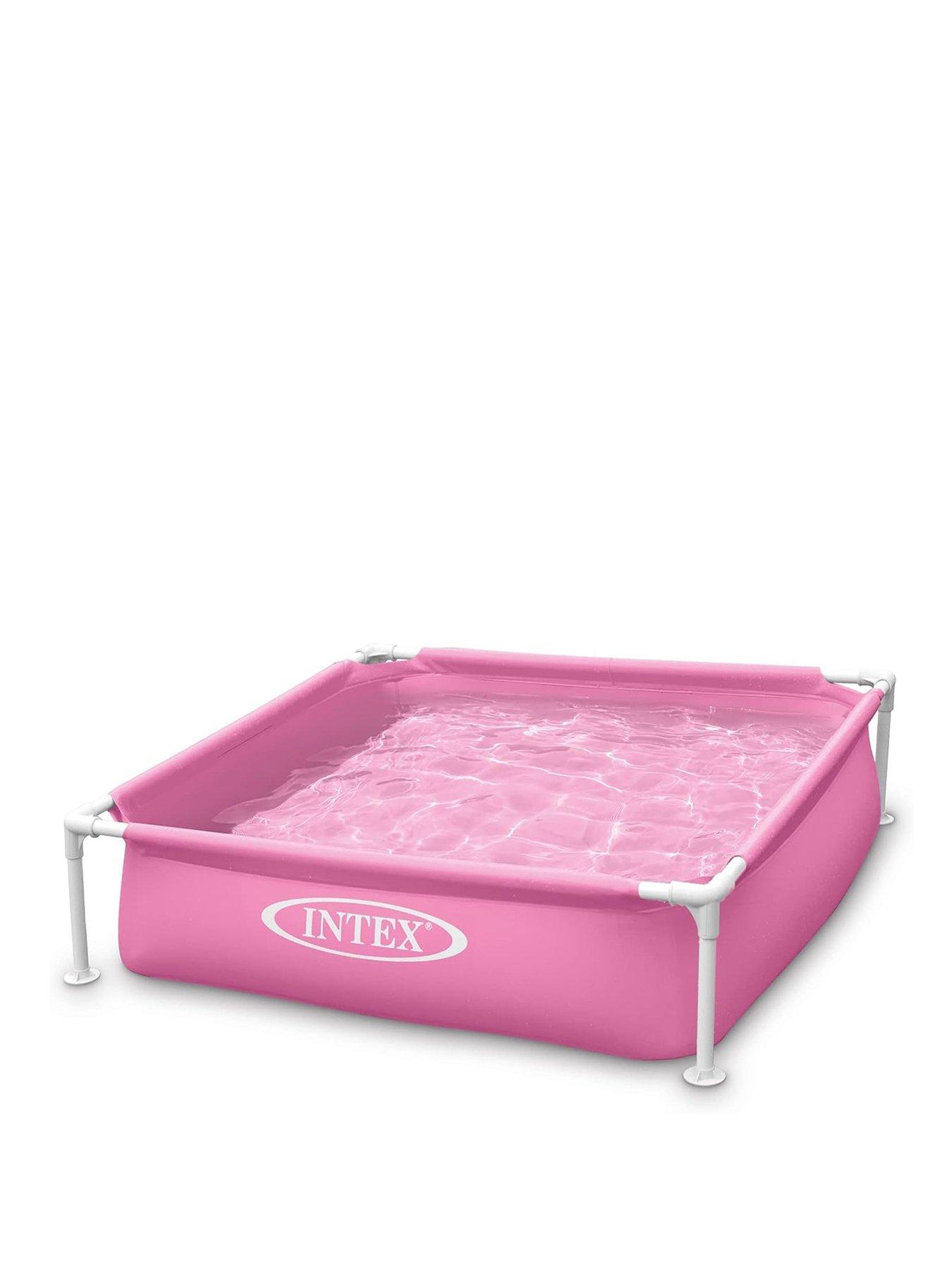 Image 1 of 3 of Intex Mini Pink Frame Pool