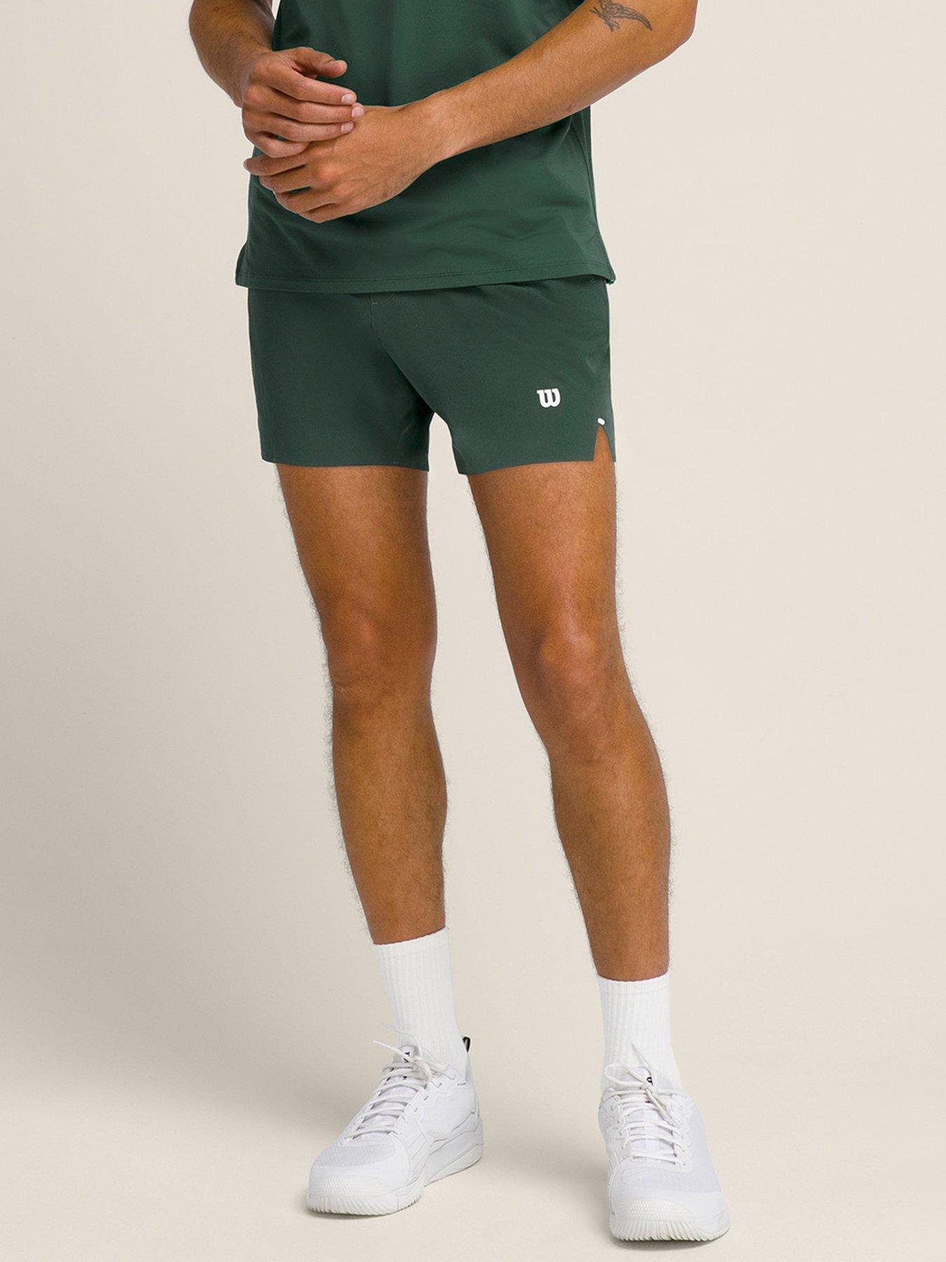 undefined Mens Tennis Tournament Short V2 7 Inch Unlined - Green