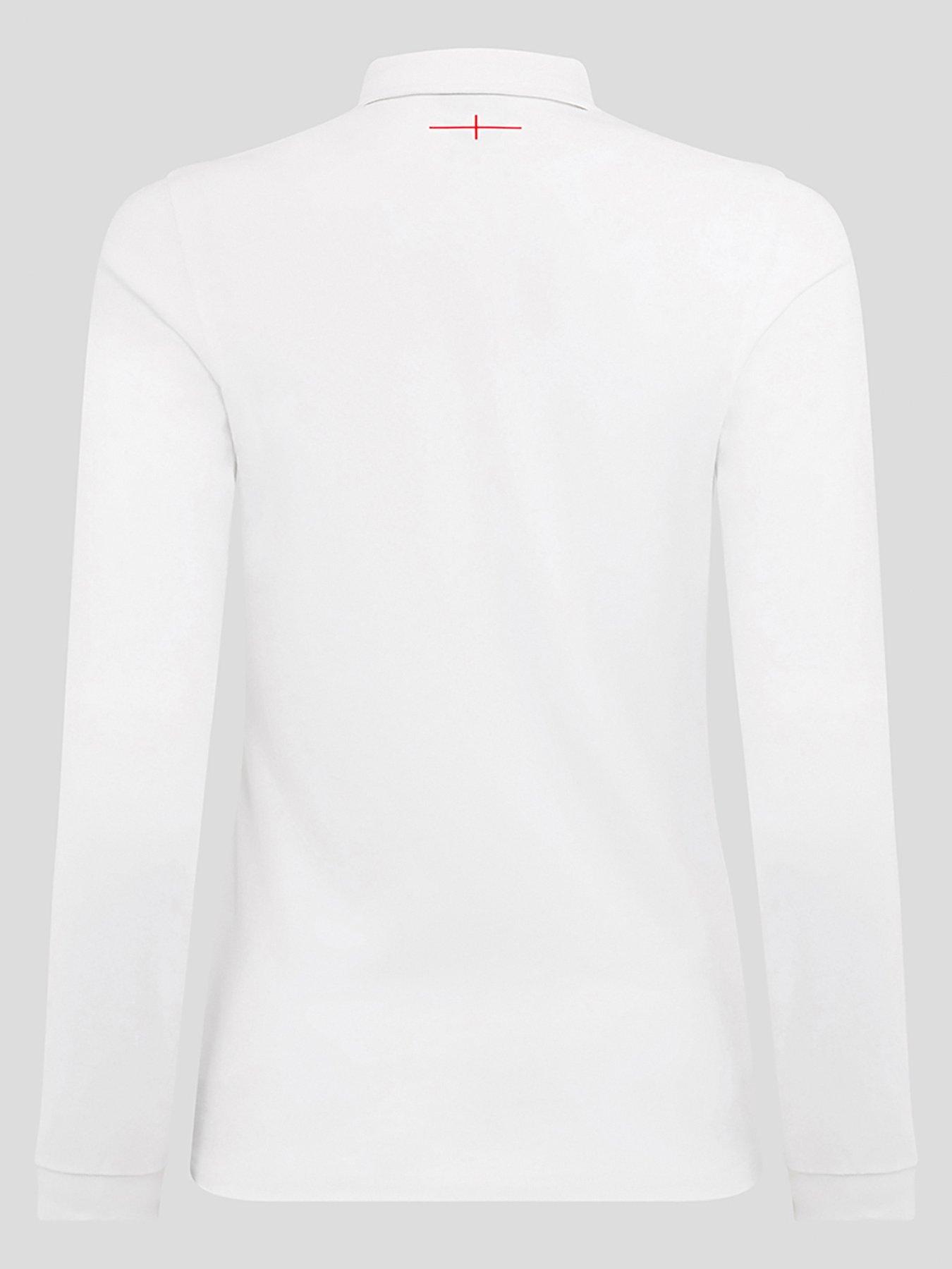 Castore Womens England Rugby Home Long Sleeve Shirt - White | Very