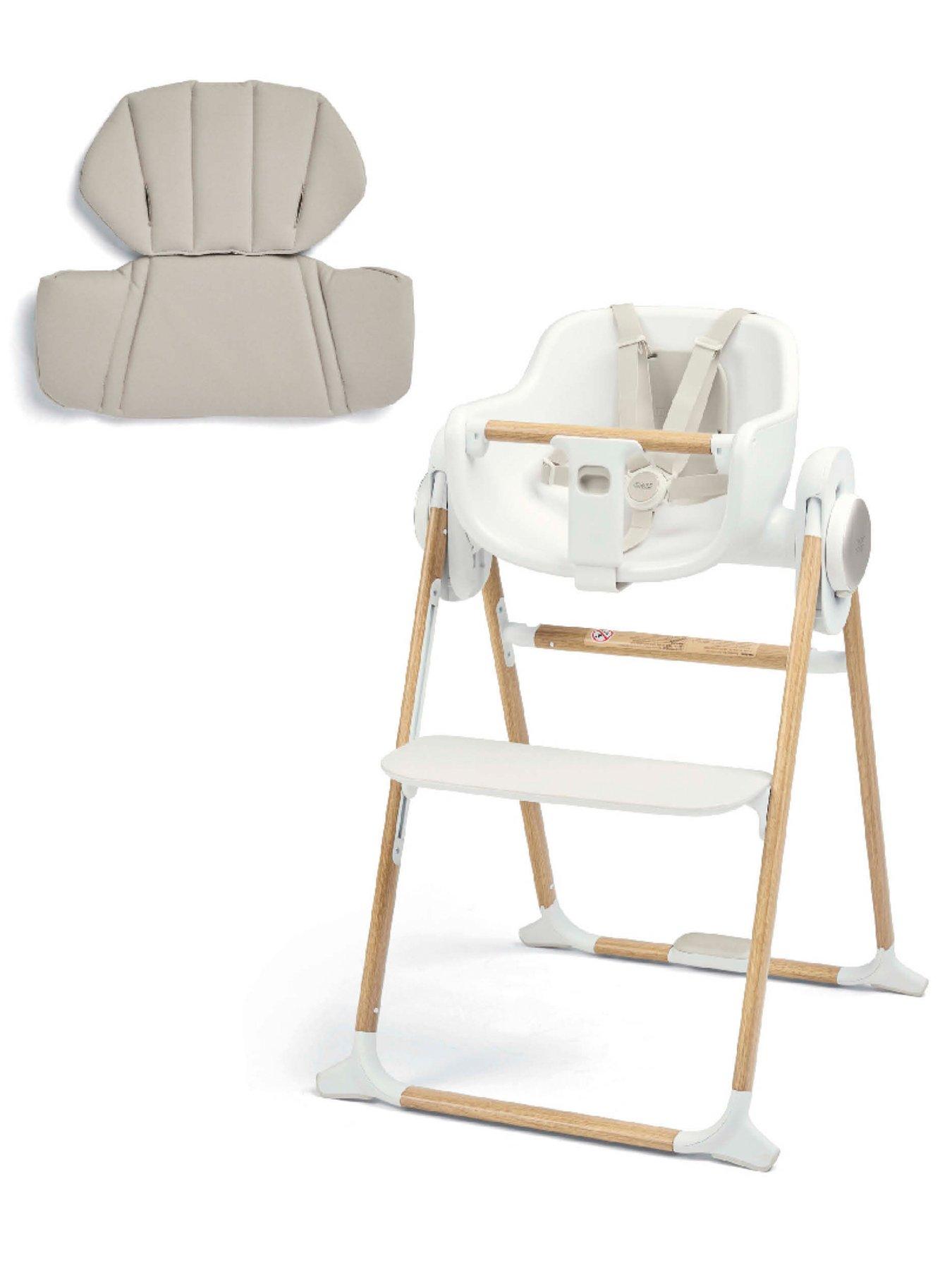 Image 1 of 6 of Mamas & Papas Eno Cashmere 2 Piece Highchair Kit