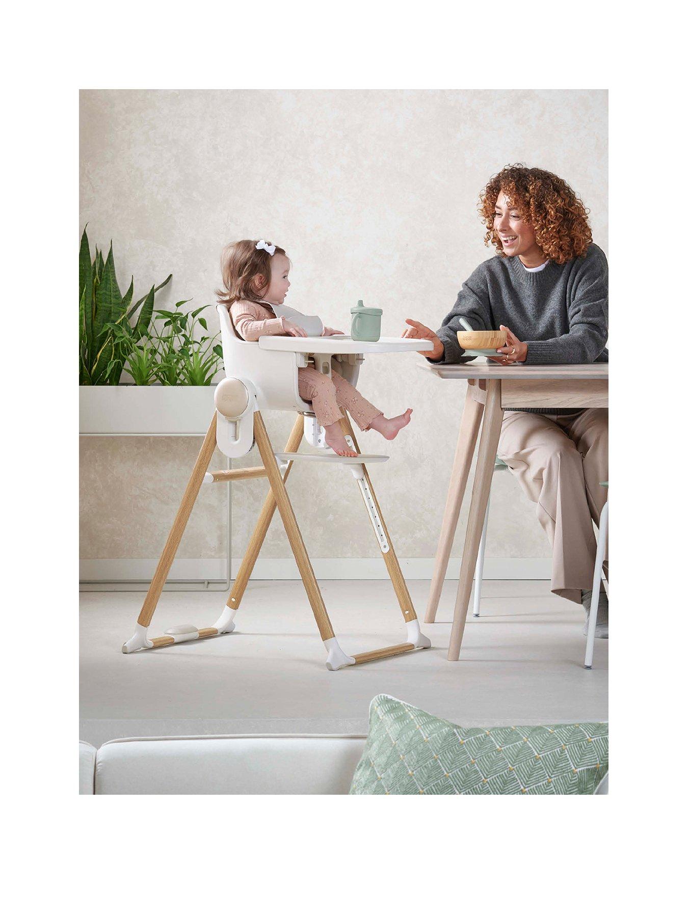 Image 2 of 6 of Mamas & Papas Eno Cashmere 2 Piece Highchair Kit