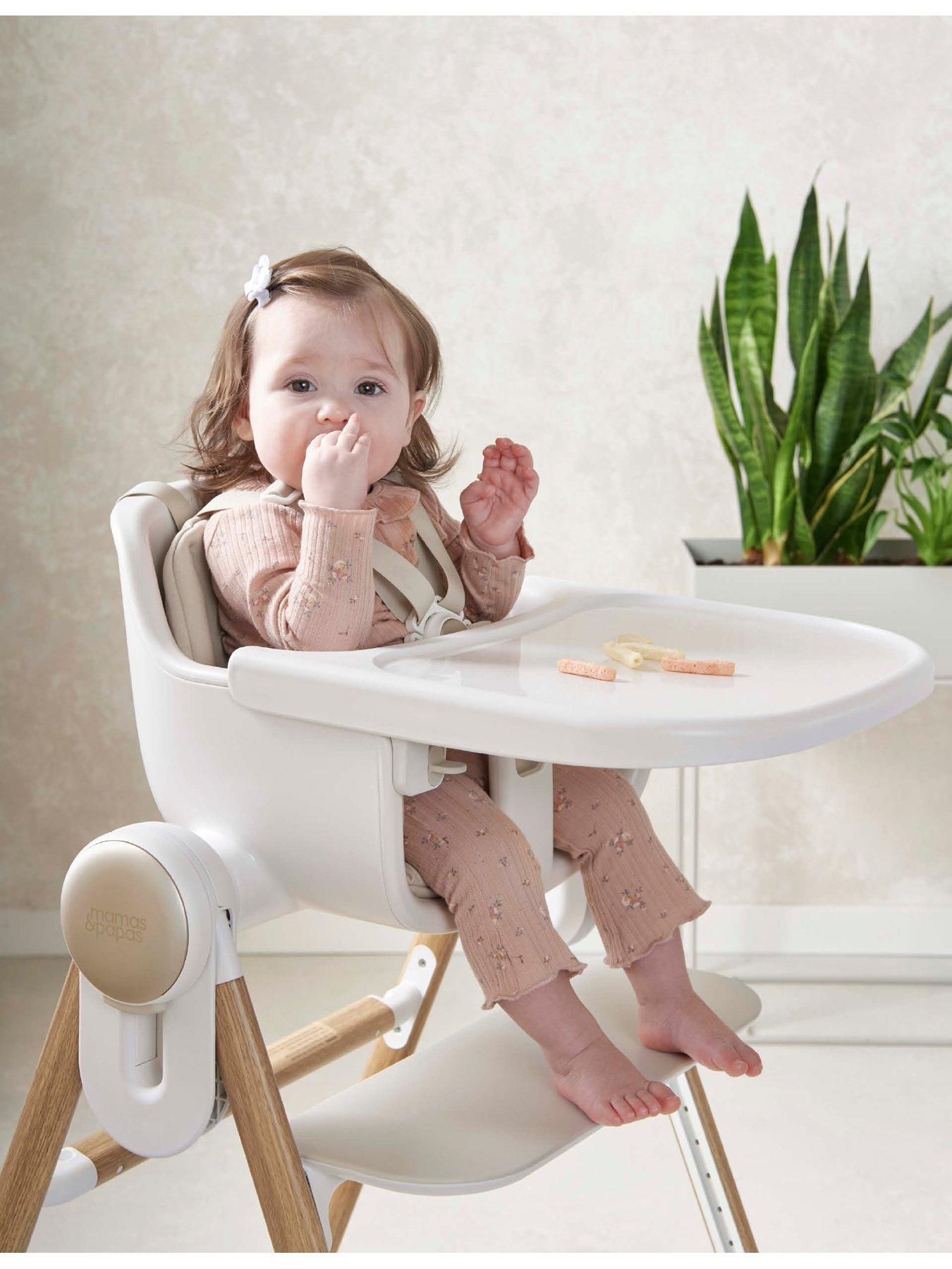 Image 6 of 6 of Mamas & Papas Eno Cashmere 2 Piece Highchair Kit
