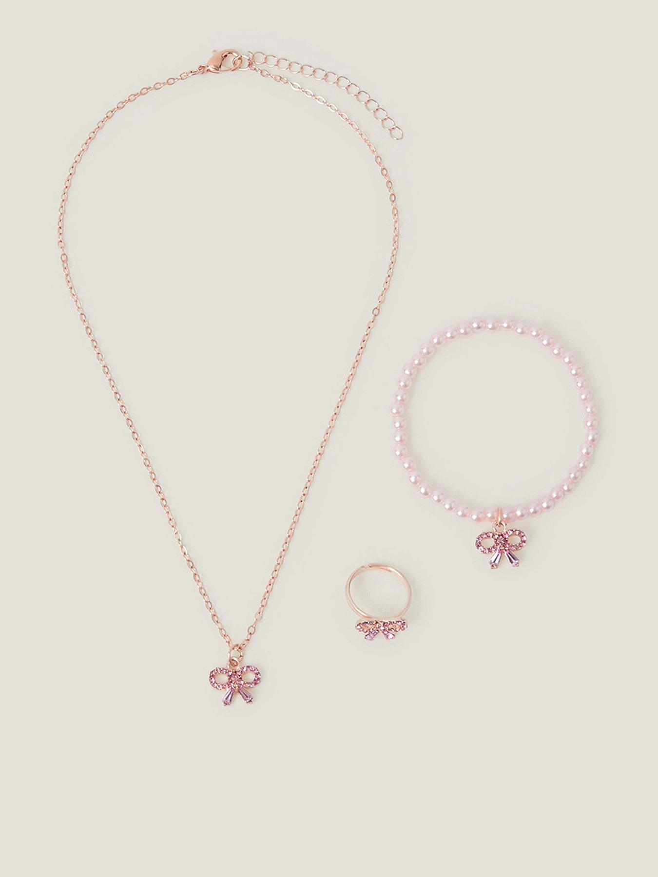undefined Girls Beau Jewellery Box Set - Pink