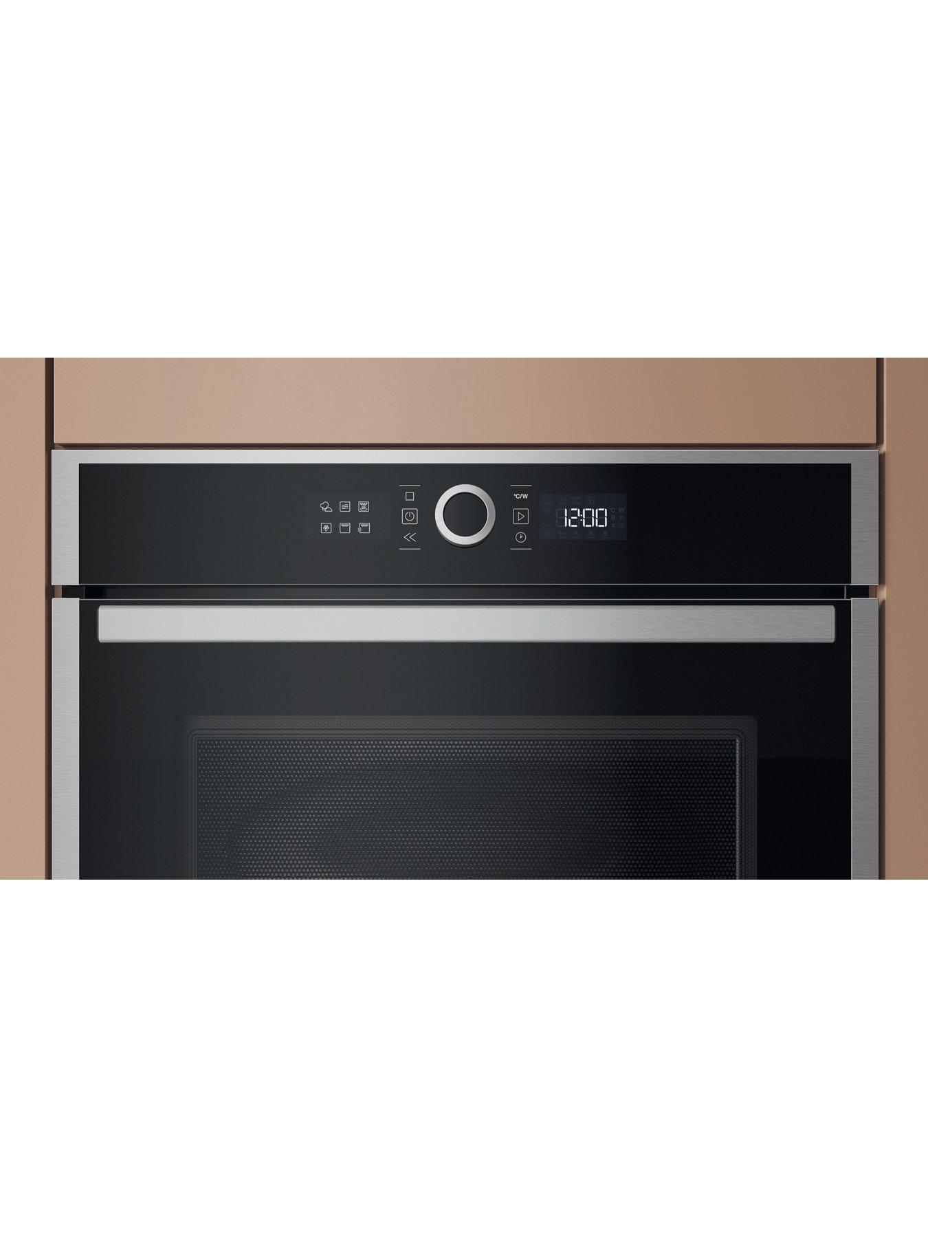 Image 4 of 7 of Hotpoint HMW47HMXUK - Built-in Microwave with Grill - Silver
