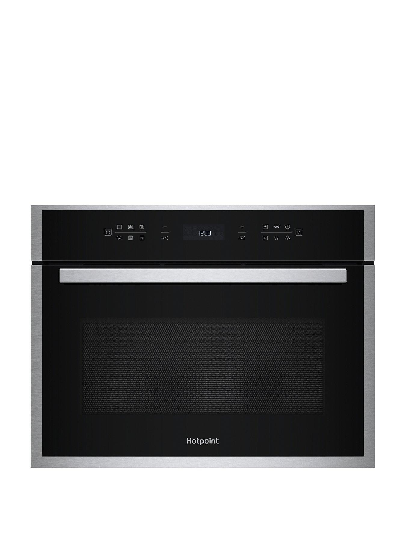 Hotpoint HCW6O7HTSXUK Built-in Microwave Oven - Silver